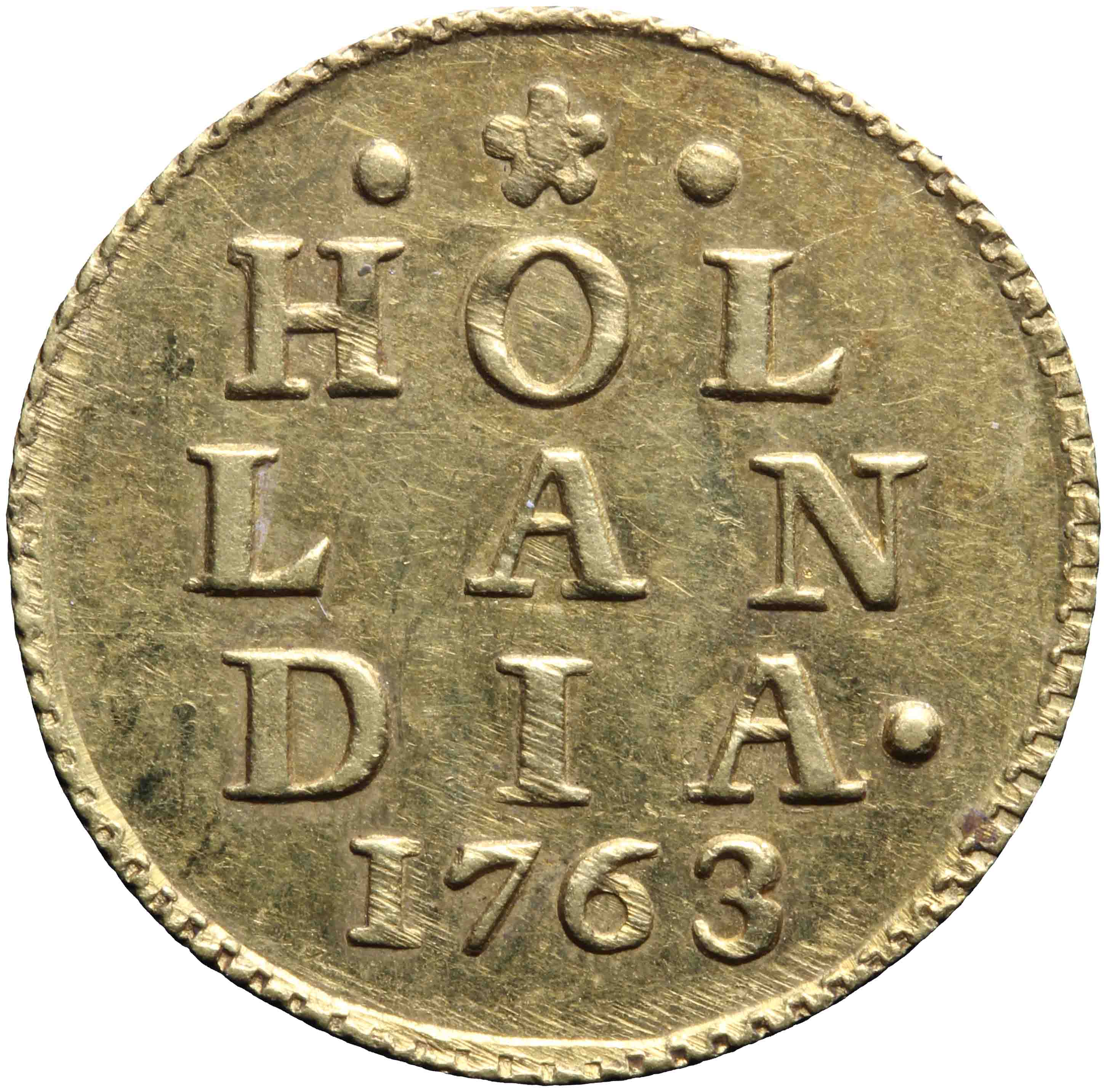 Afbeelding van de keerzijde. dubbele wapenstuiver. Inventarisnummer:1914-0058