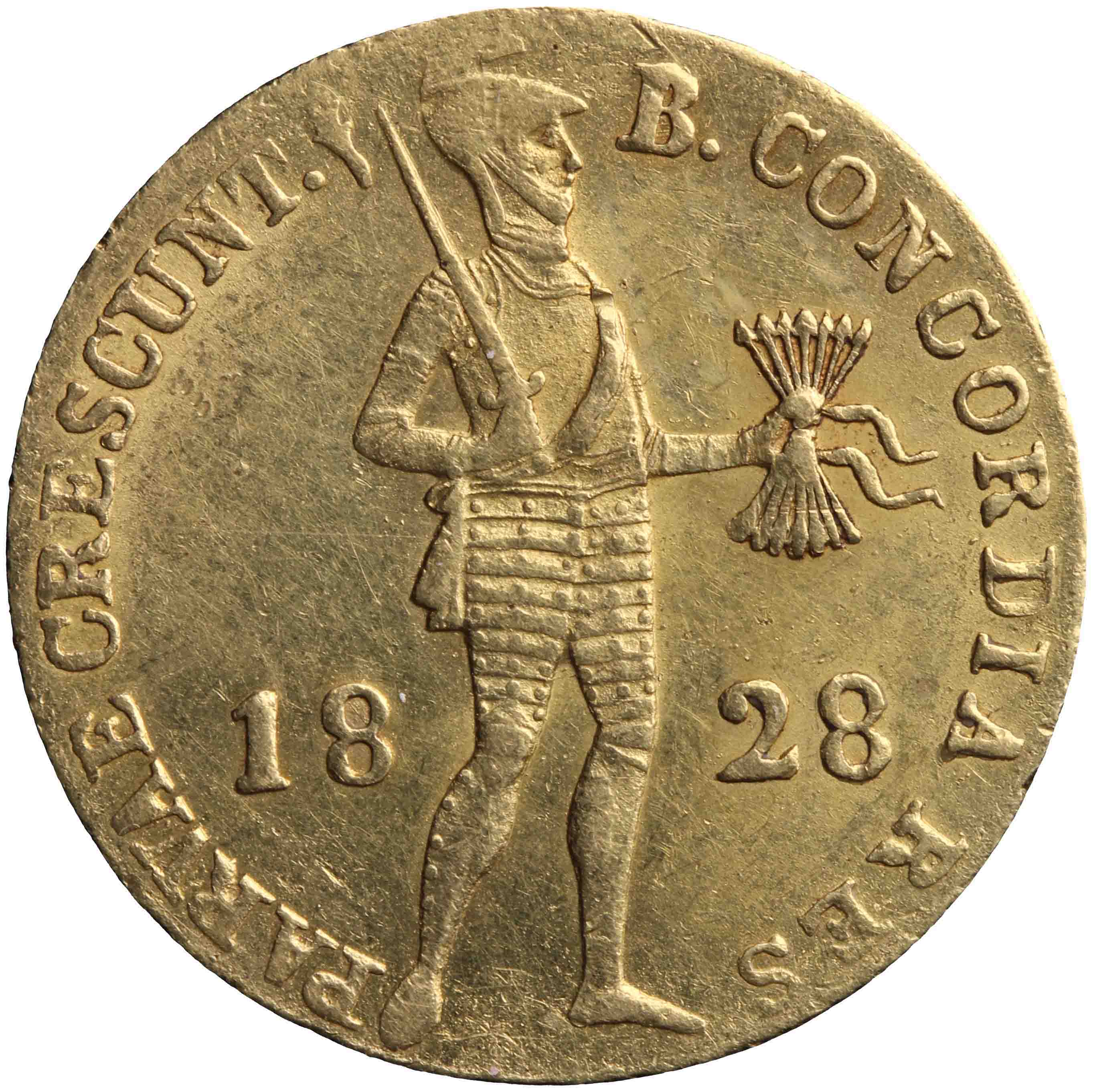 Image of the obverse. gouden dukaat. Inventory number:1914-0117