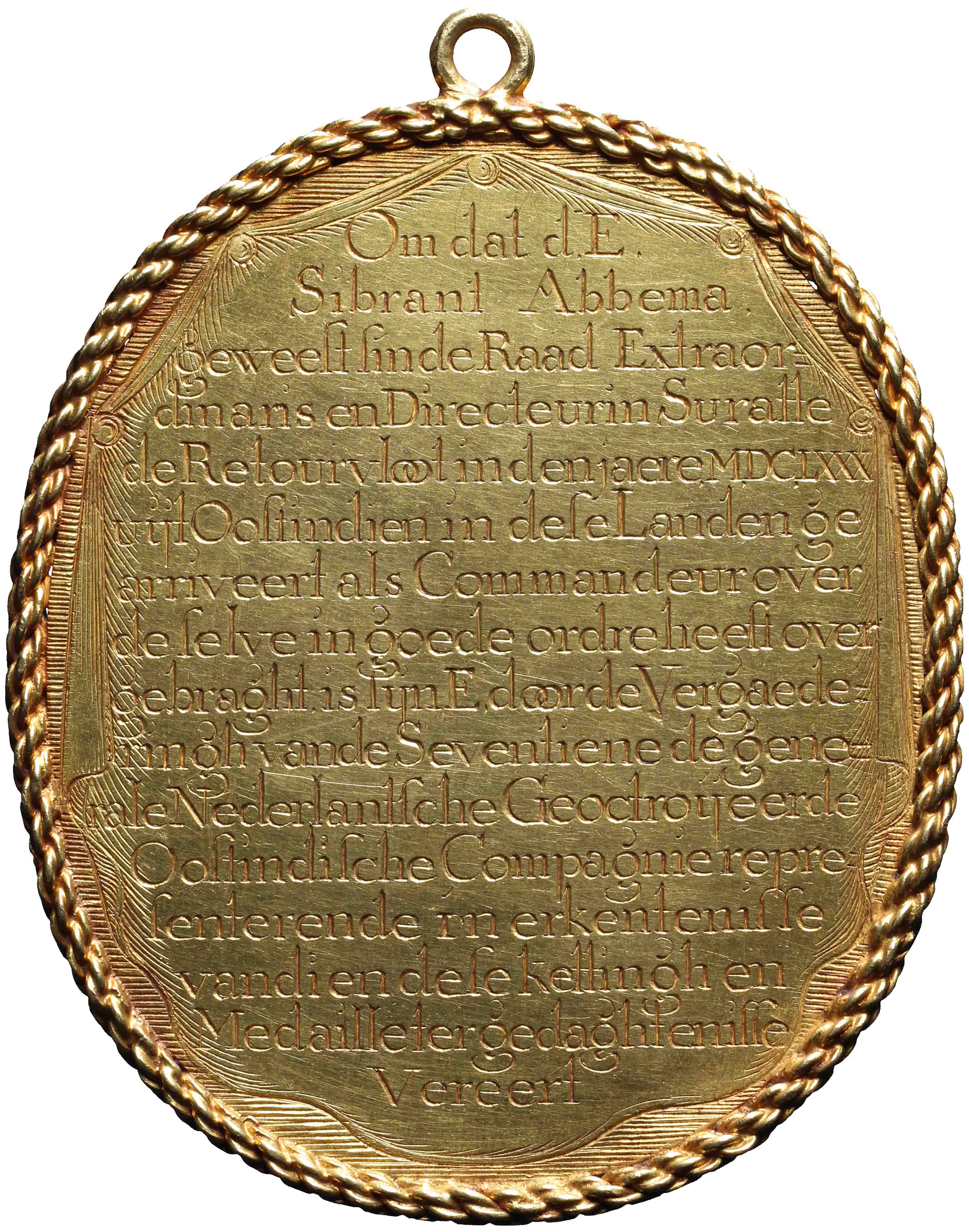 Afbeelding van de keerzijde.