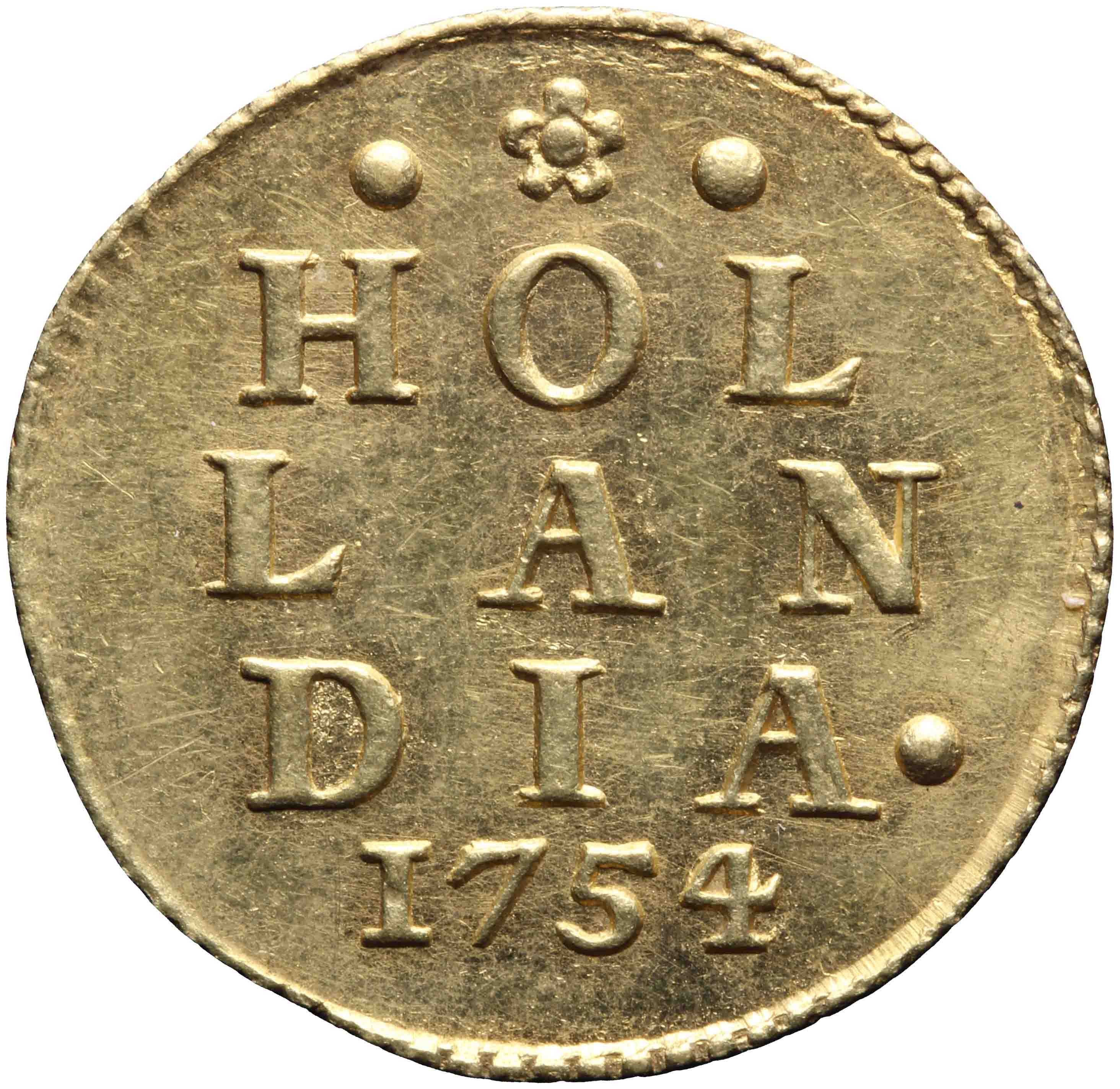 Afbeelding van de keerzijde. dubbele wapenstuiver. Inventarisnummer:1921-0082