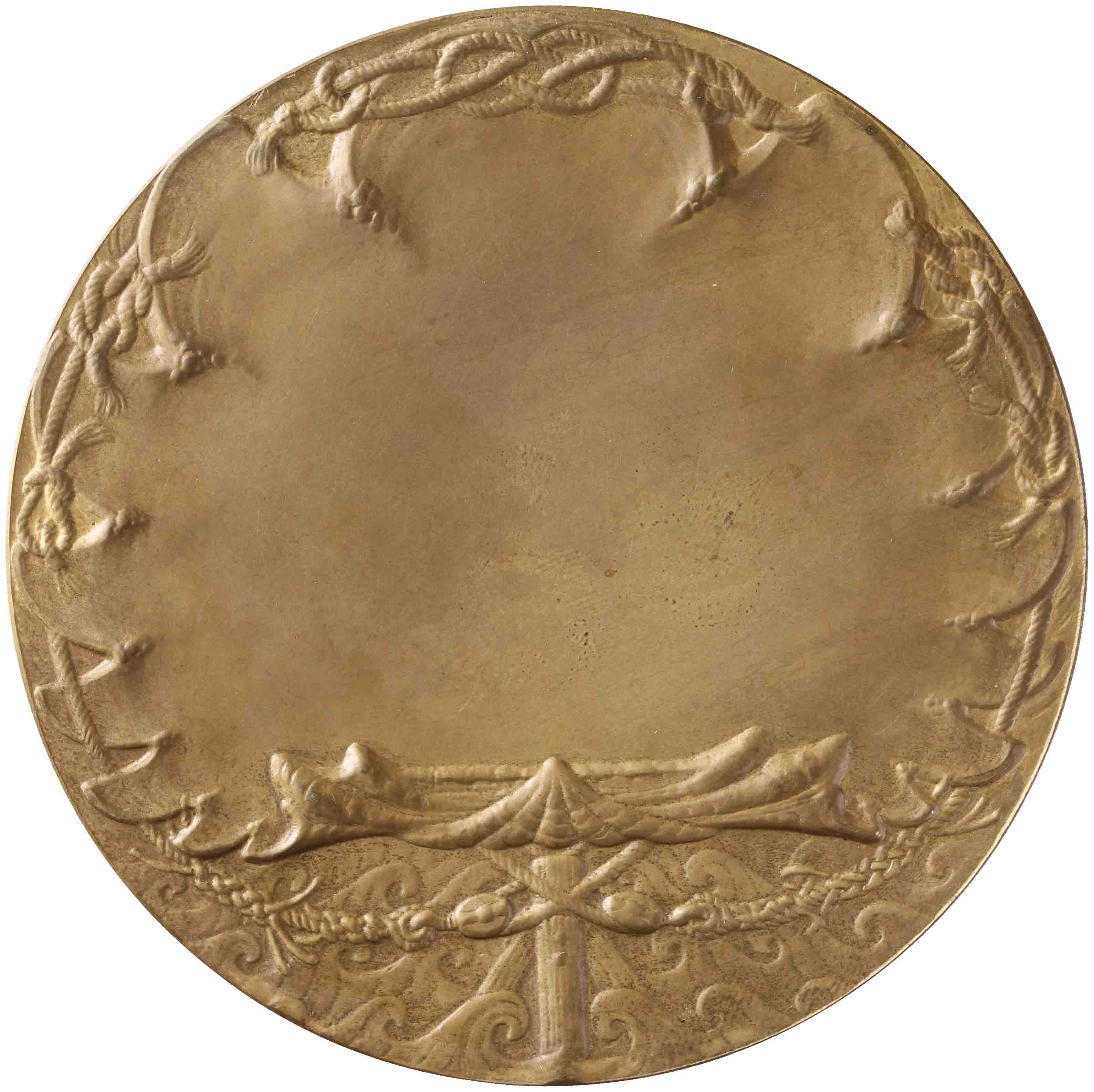 Image of the reverse. Zaanlandse Zeilvereniging, prijspenning, 1926. Inventory number:1926-0067