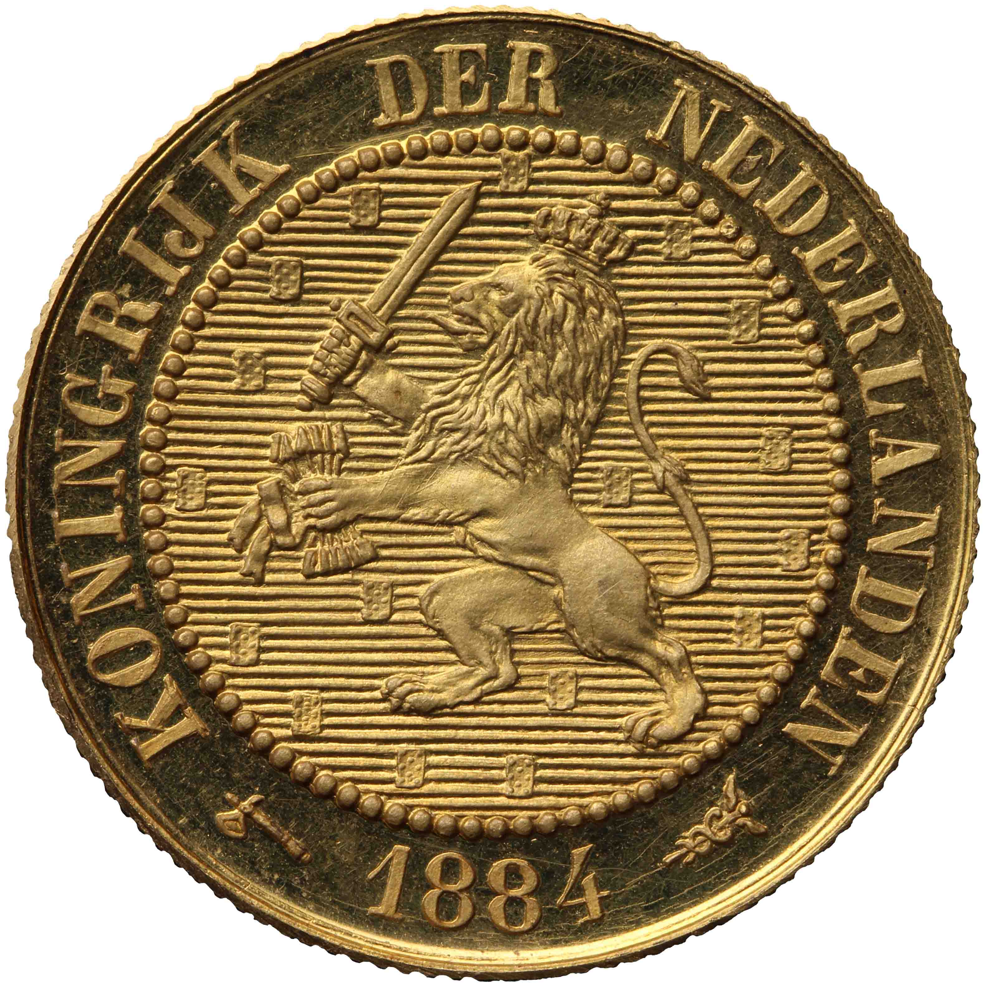 Afbeelding van de voorzijde. tweeënhalve cent. Inventarisnummer:1933-0166