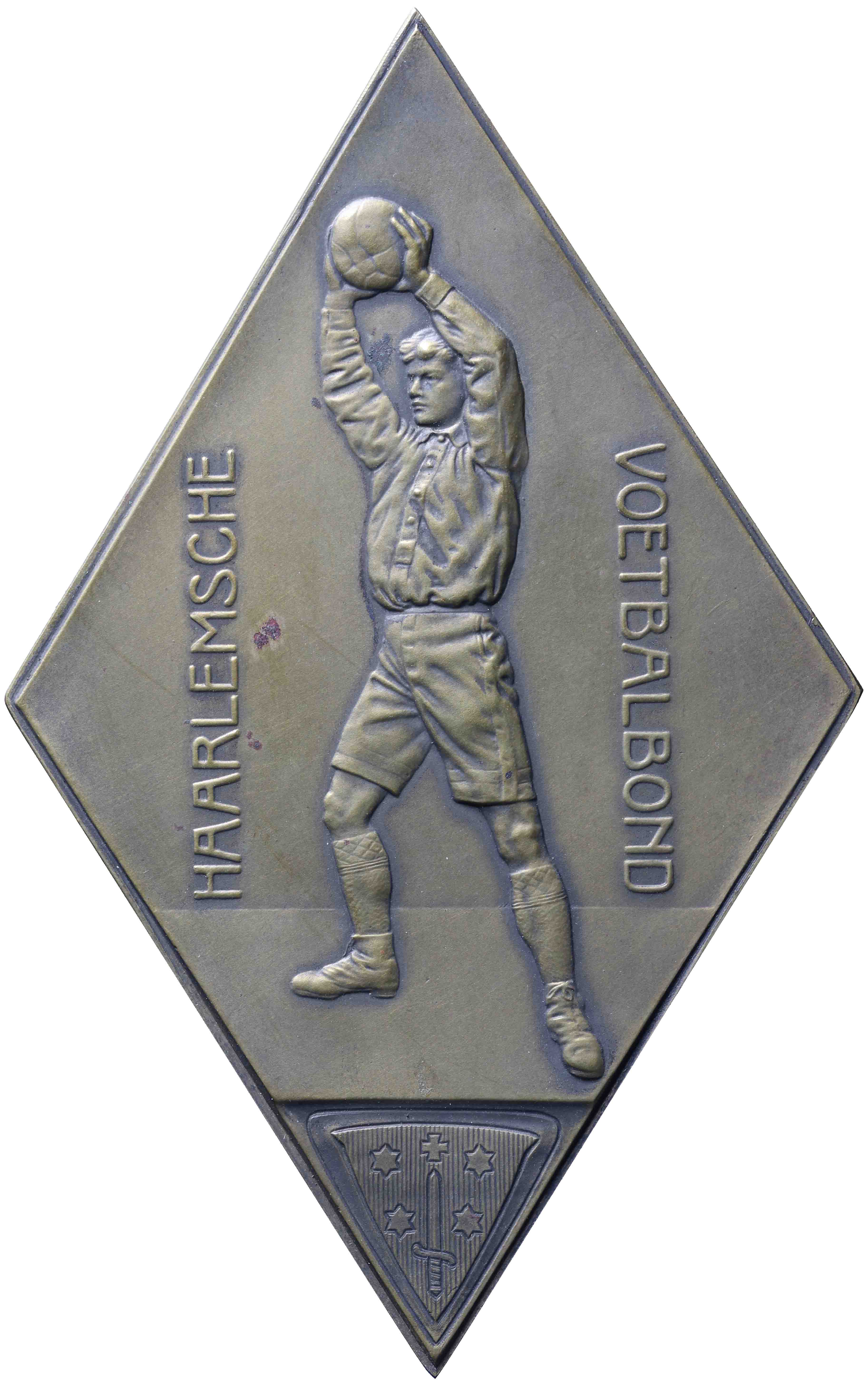 Image of the obverse. Haarlemsche Voetbalbond. Inventory number:1951-0084