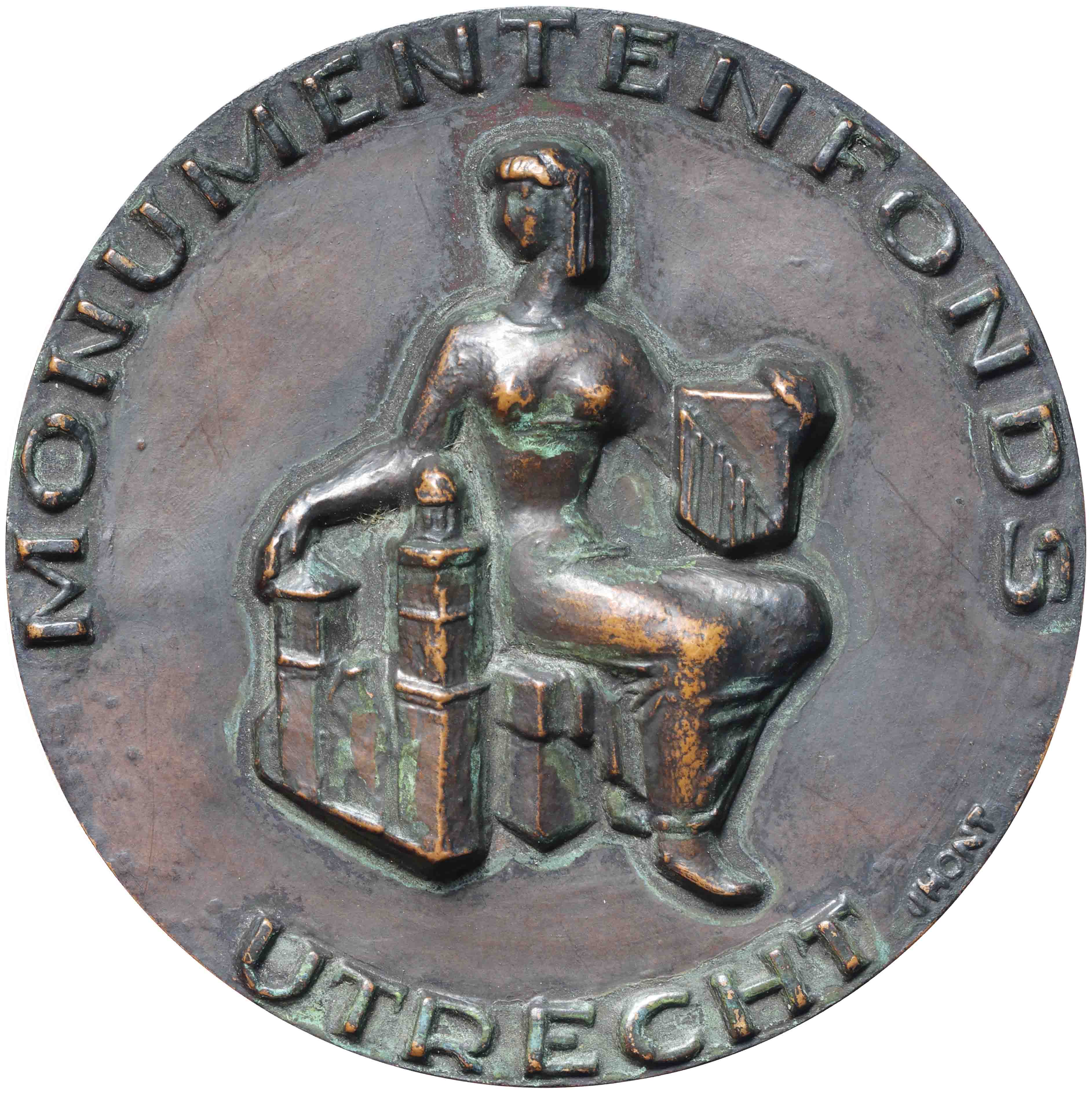 Afbeelding van de voorzijde. Monumentenfonds Utrecht. Inventarisnummer:1951-0131