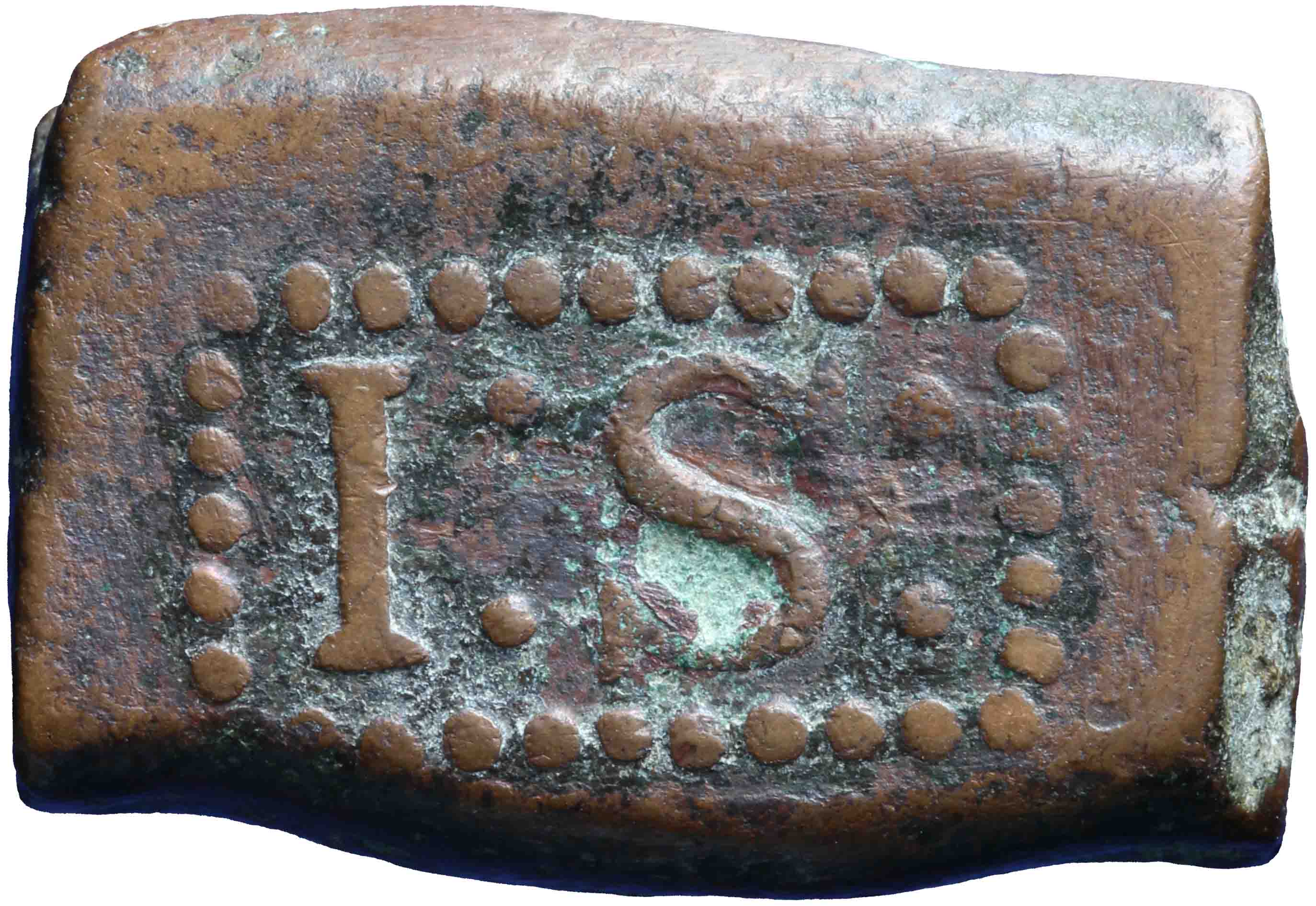 Image of the obverse. stuiver ; bonk. Inventory number:1951-0205
