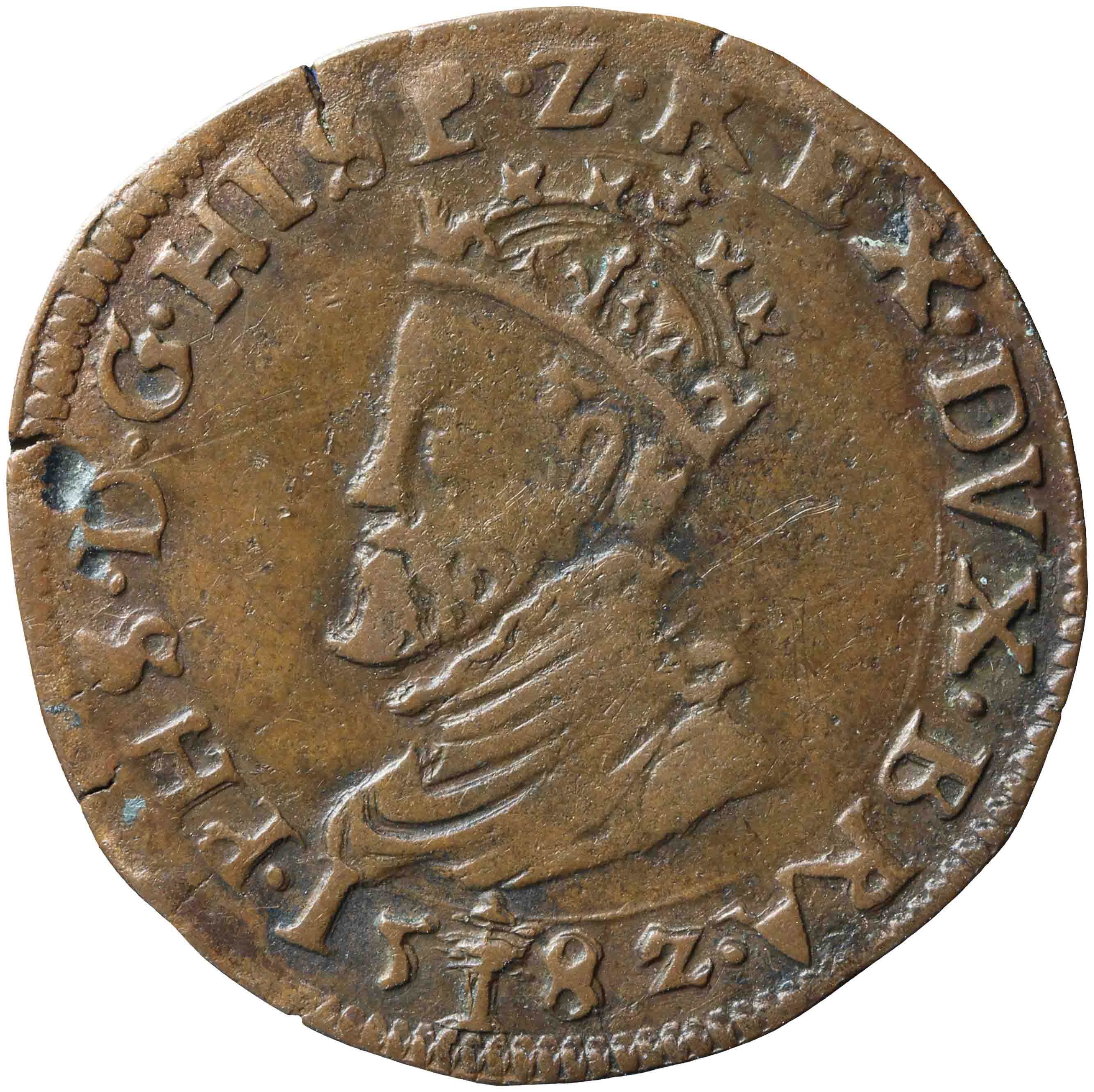 Afbeelding van de voorzijde. oord. Inventarisnummer:1952-0001