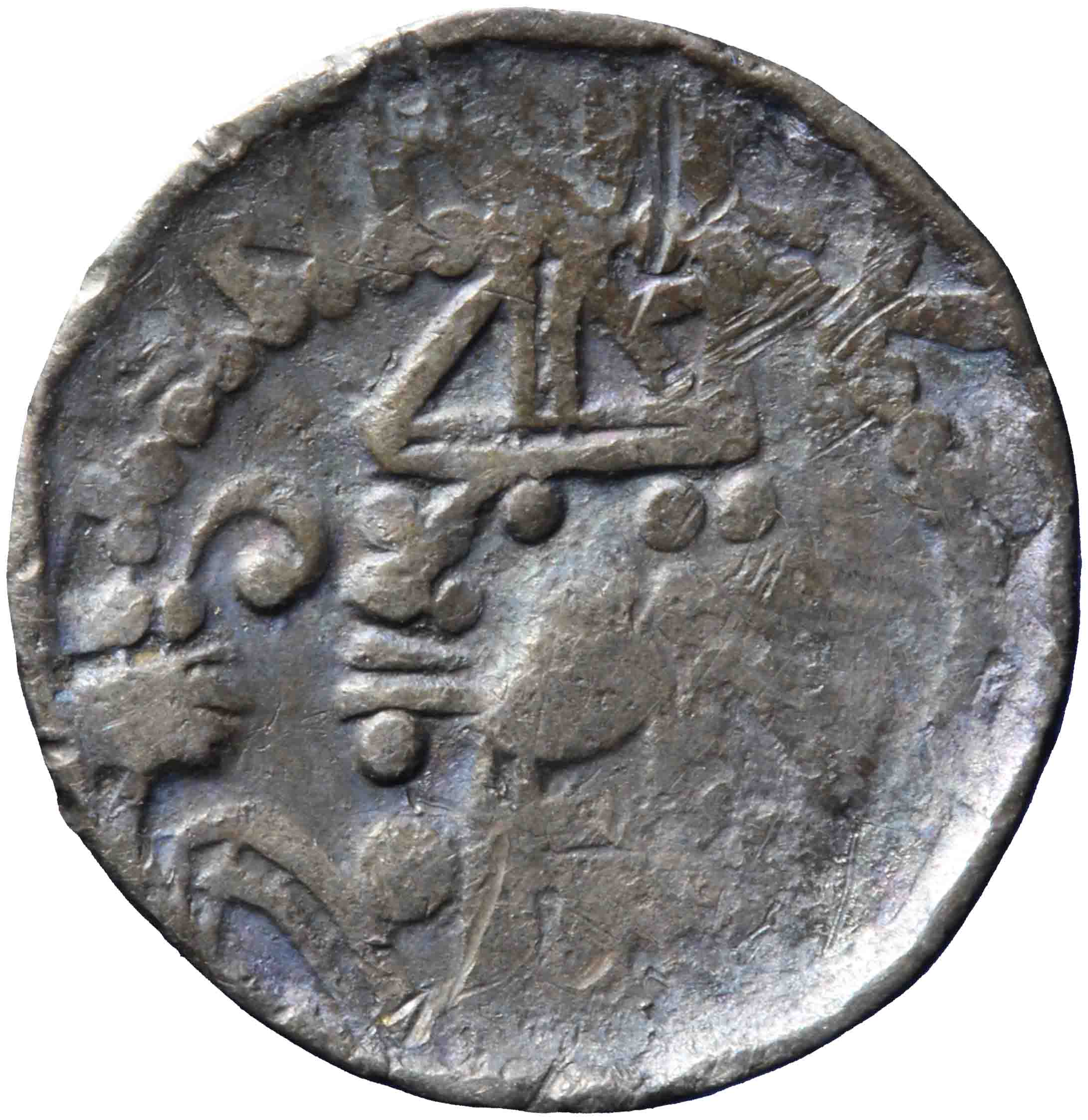 Afbeelding van de voorzijde. penning. Inventarisnummer:1952-0003