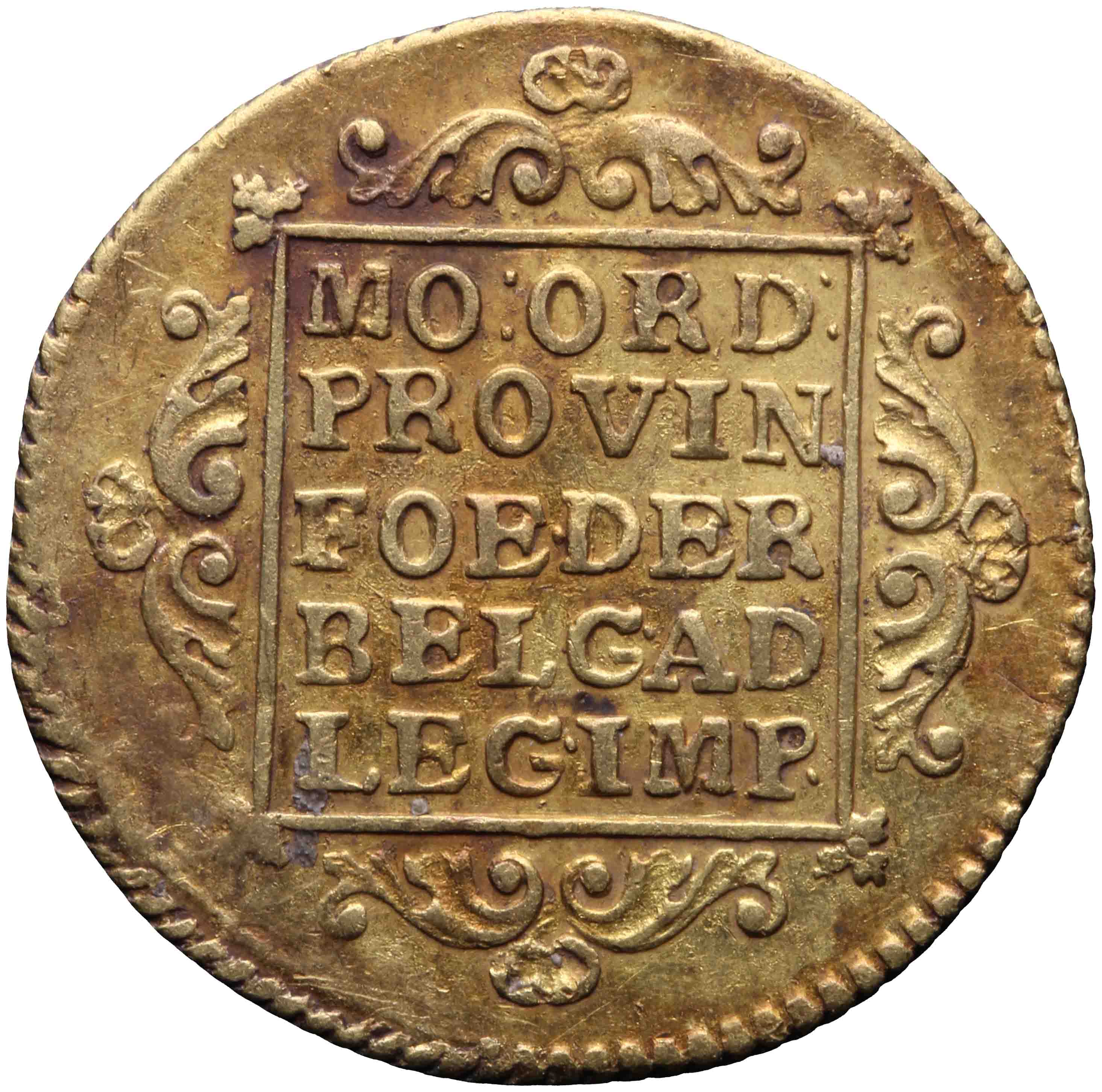 Image of the reverse. gouden dukaat. Inventory number:1952-0157