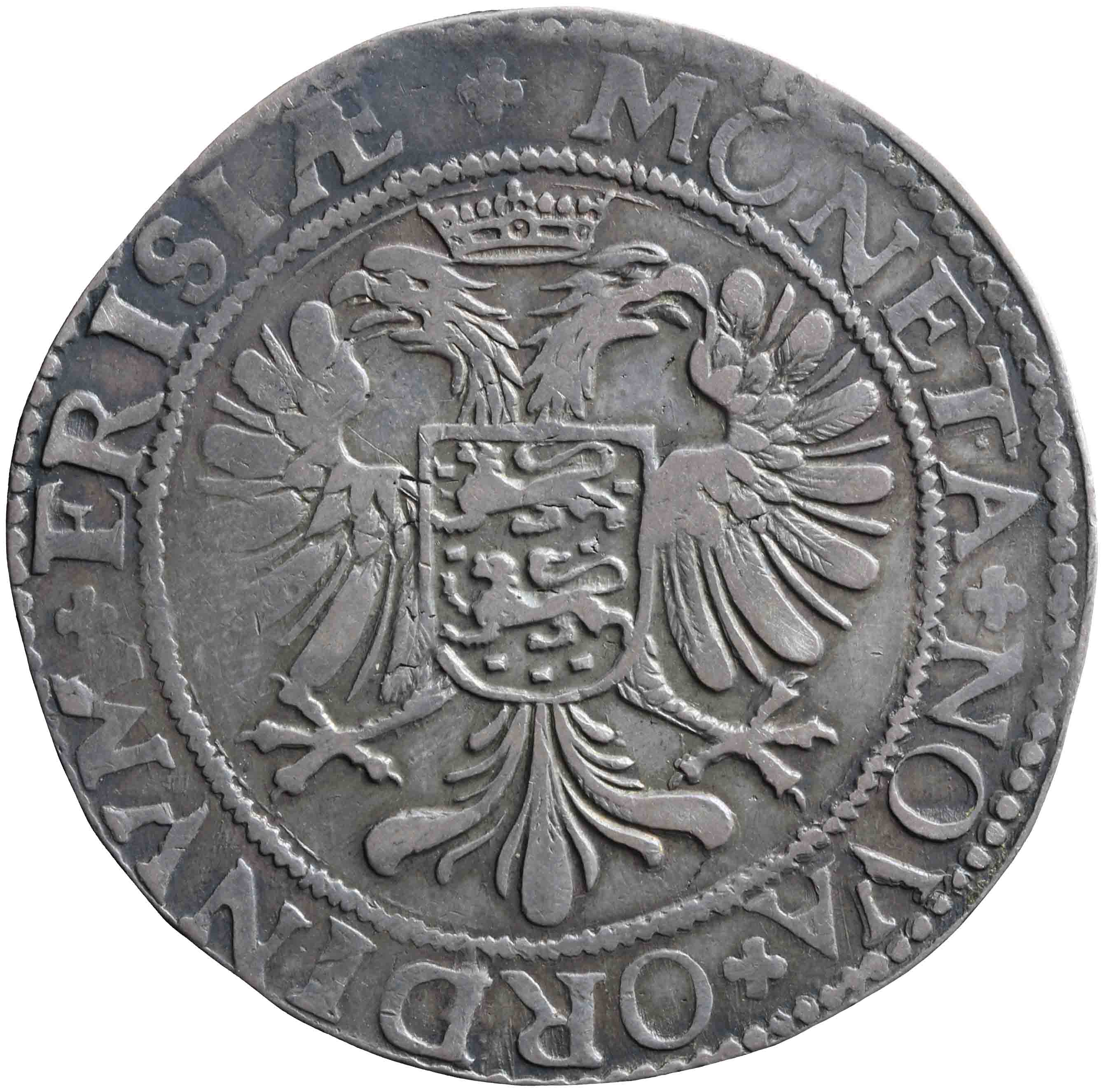 Afbeelding van de keerzijde. arendrijksdaalder. Inventarisnummer:1965-0044