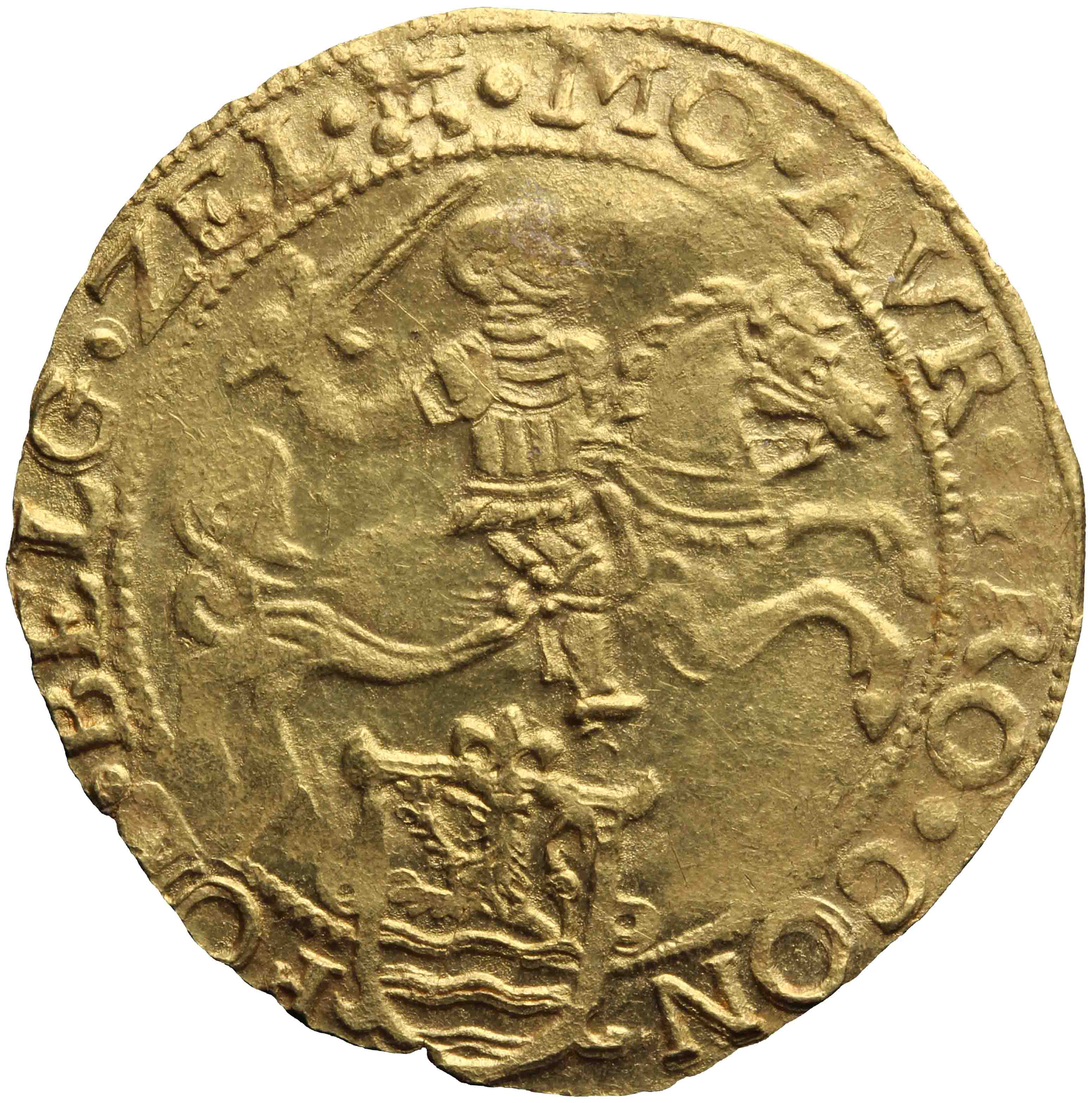 Image of the obverse. halve gouden rijder. Inventory number:1968-0043