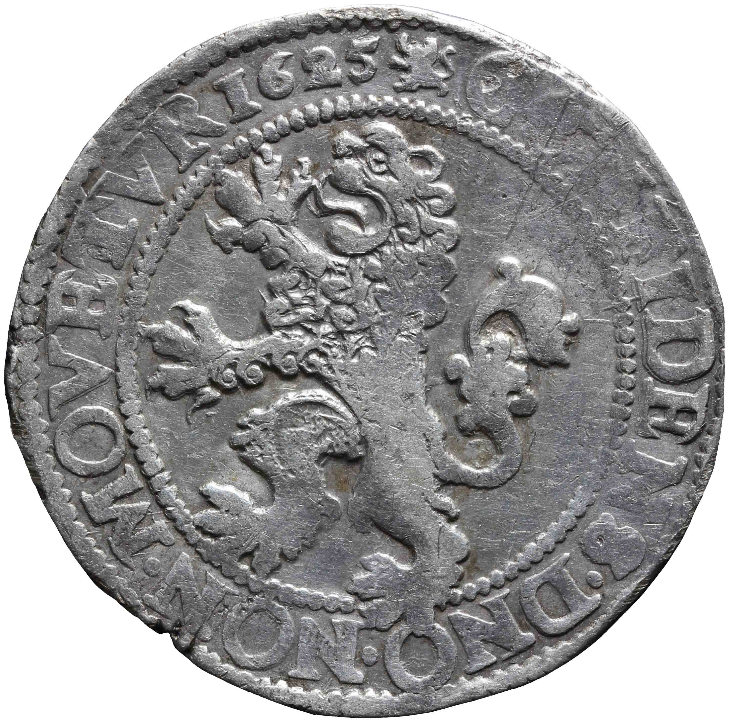 Image of the reverse. leeuwendaalder. Inventory number:1968-0046