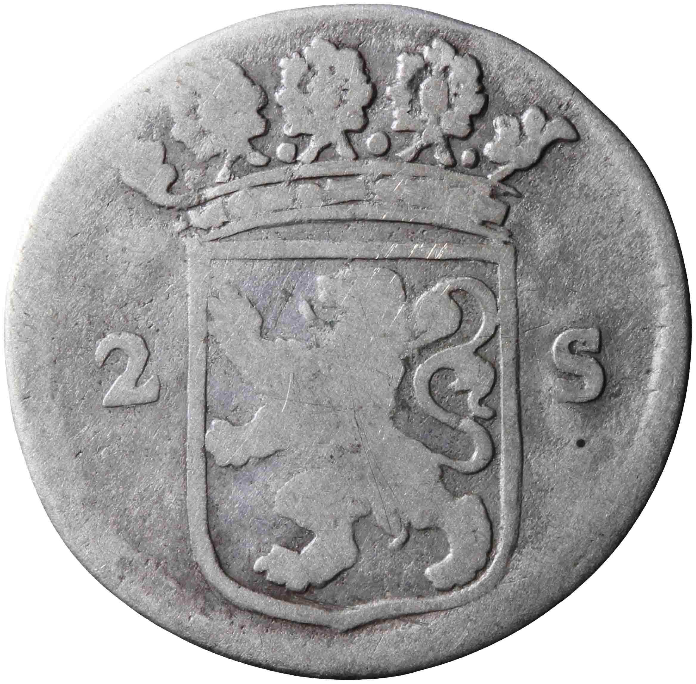 Afbeelding van de voorzijde. dubbele wapenstuiver. Inventarisnummer:1975-0167
