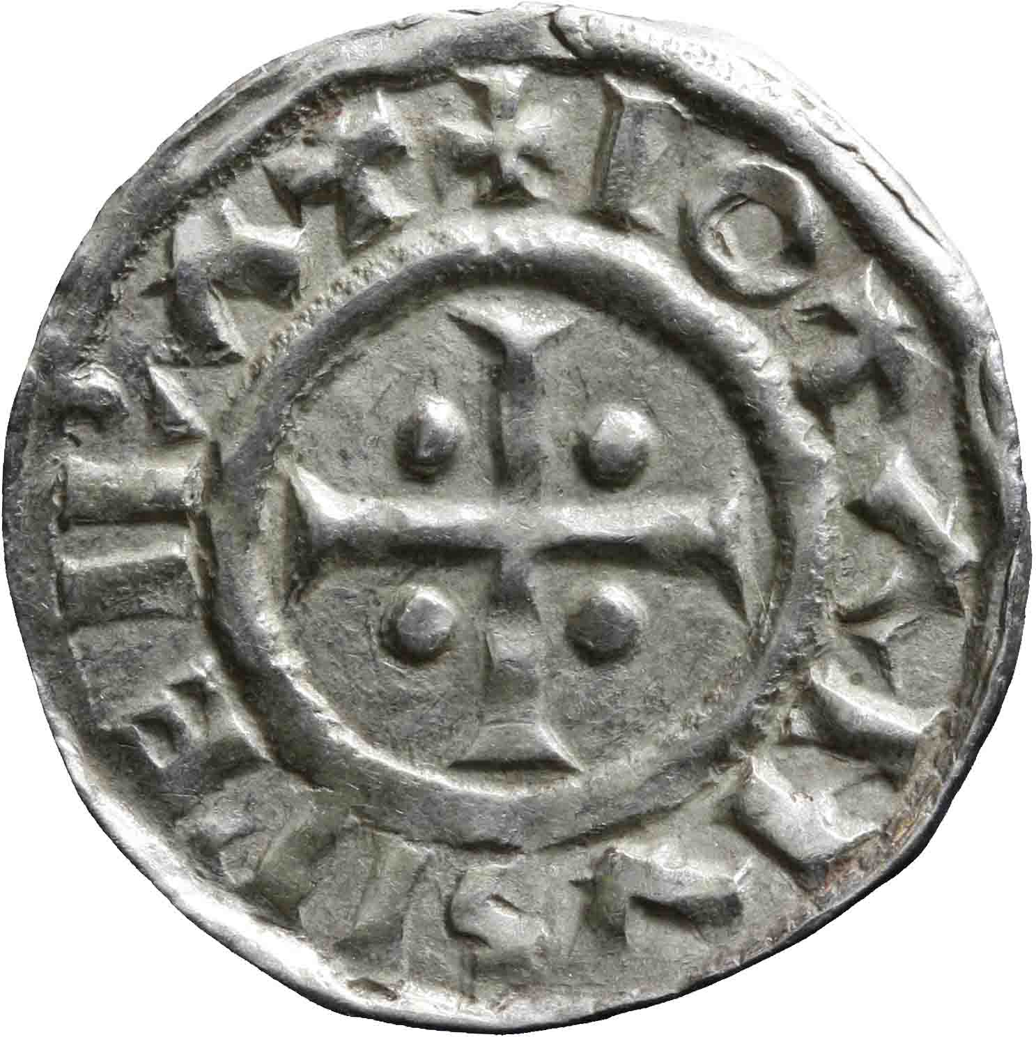 Afbeelding van de voorzijde. denarius. Inventarisnummer:1991-1503