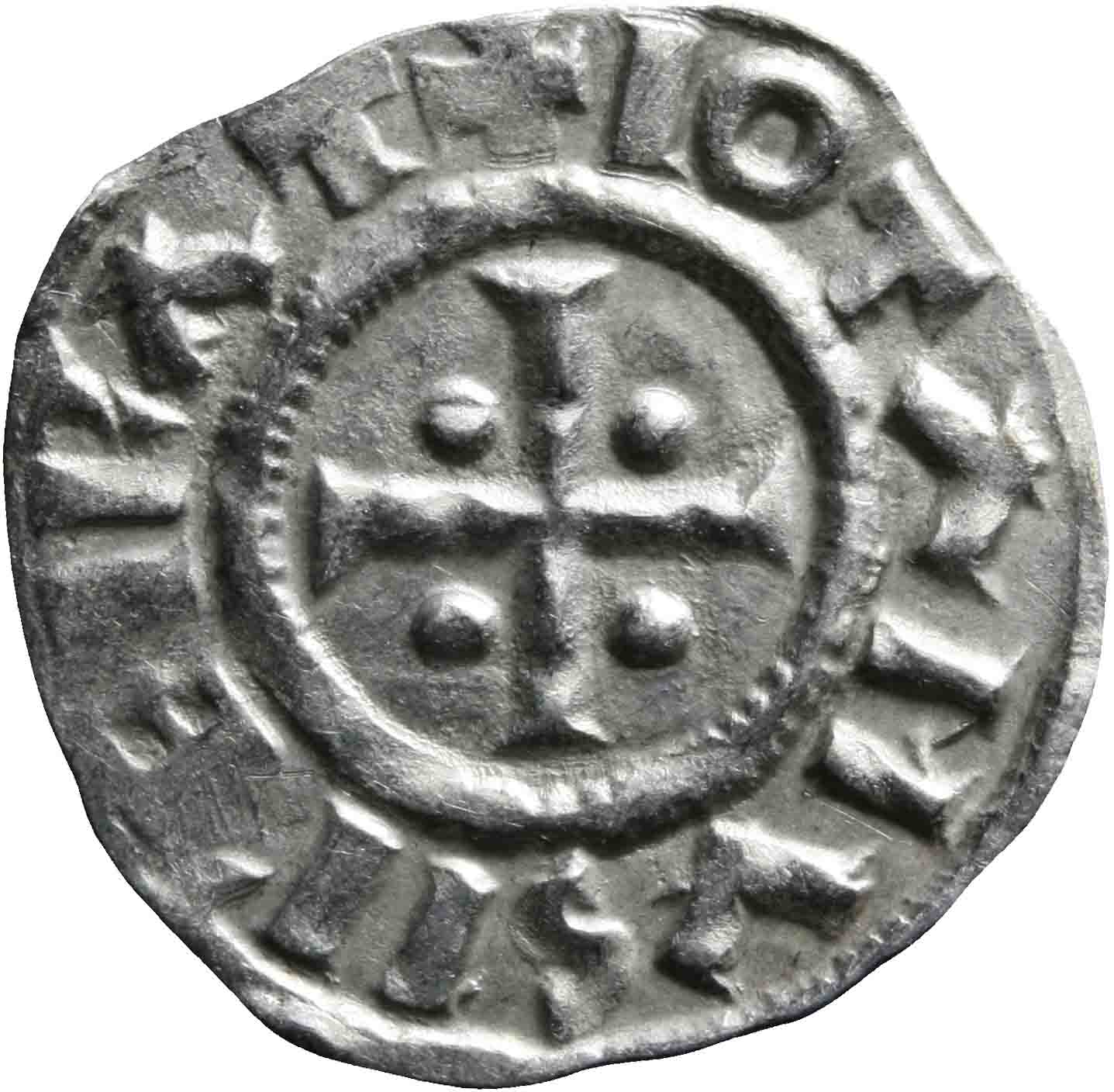 Afbeelding van de voorzijde. denarius. Inventarisnummer:1991-2422