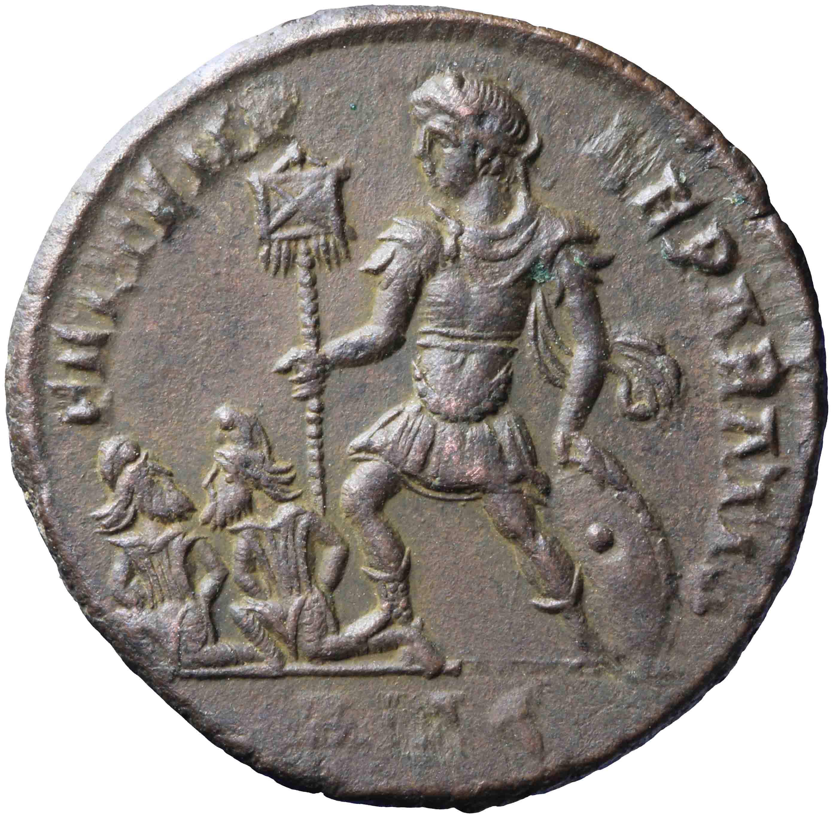 Afbeelding van de keerzijde. AE2. Inventarisnummer:1993-0188