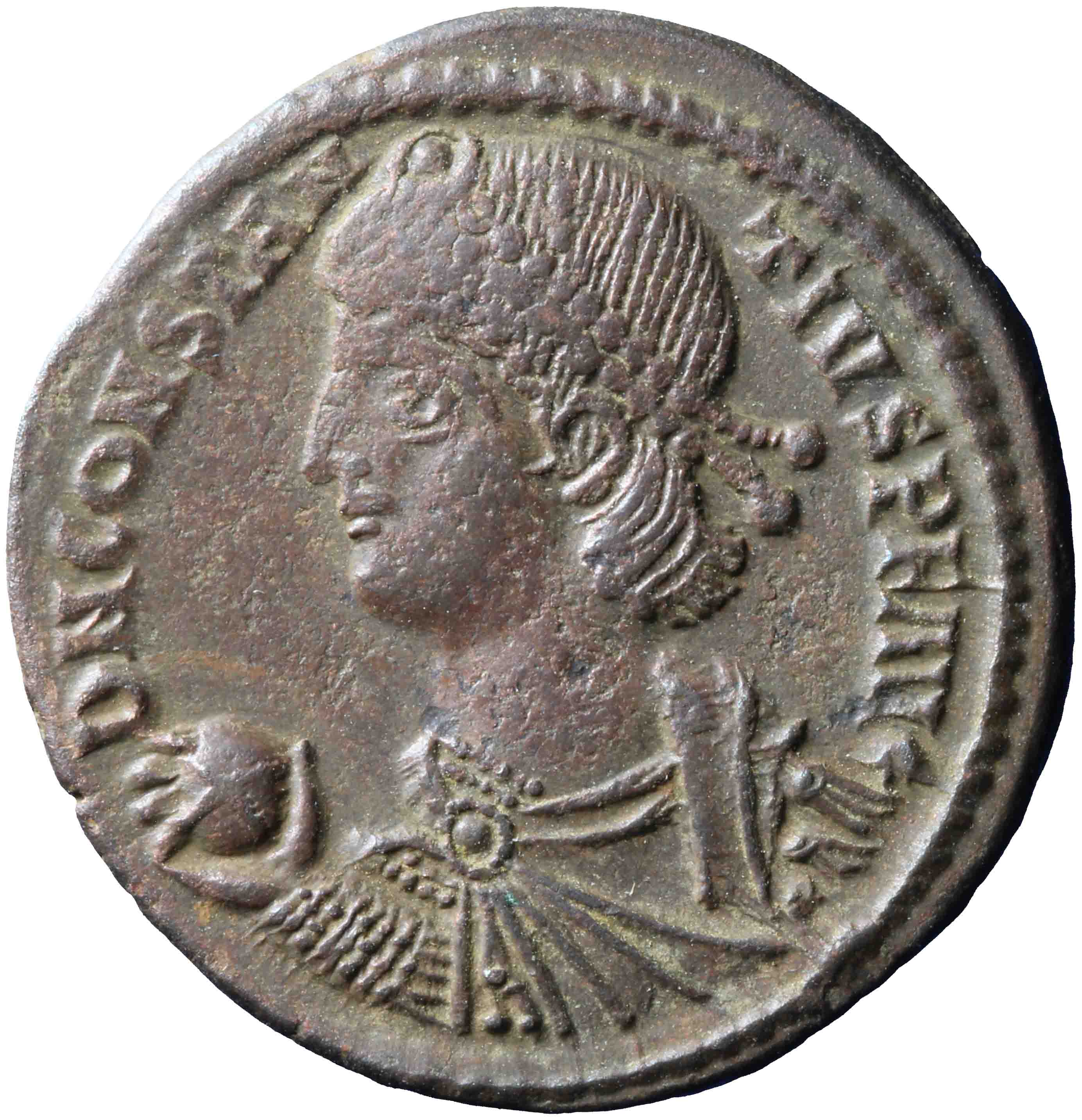 Image of the obverse. AE2. Inventory number:1993-0410