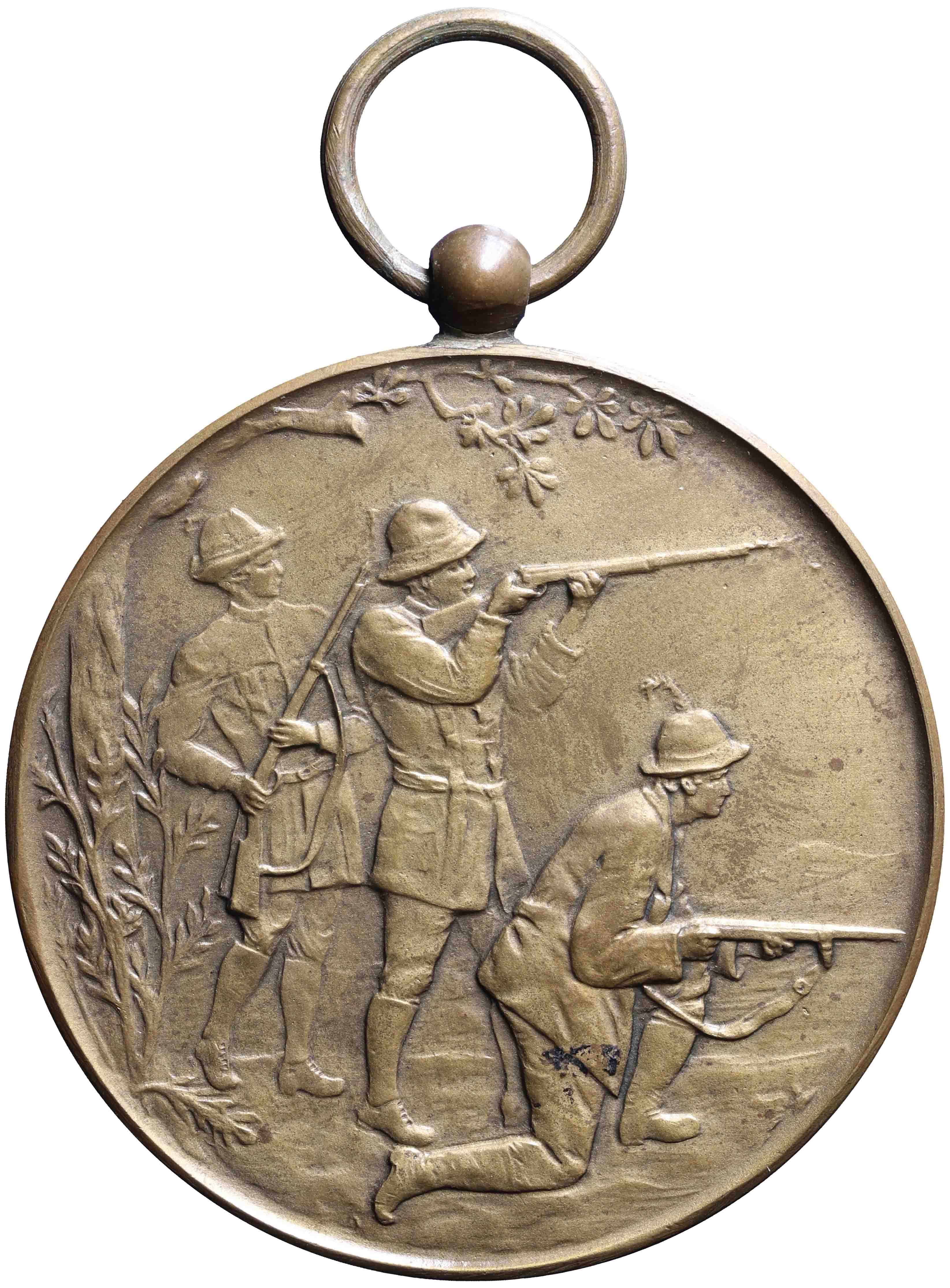 Image of the obverse. 3e prijs klasse 1A: schietwedstrijd. Inventory number:1994-3103