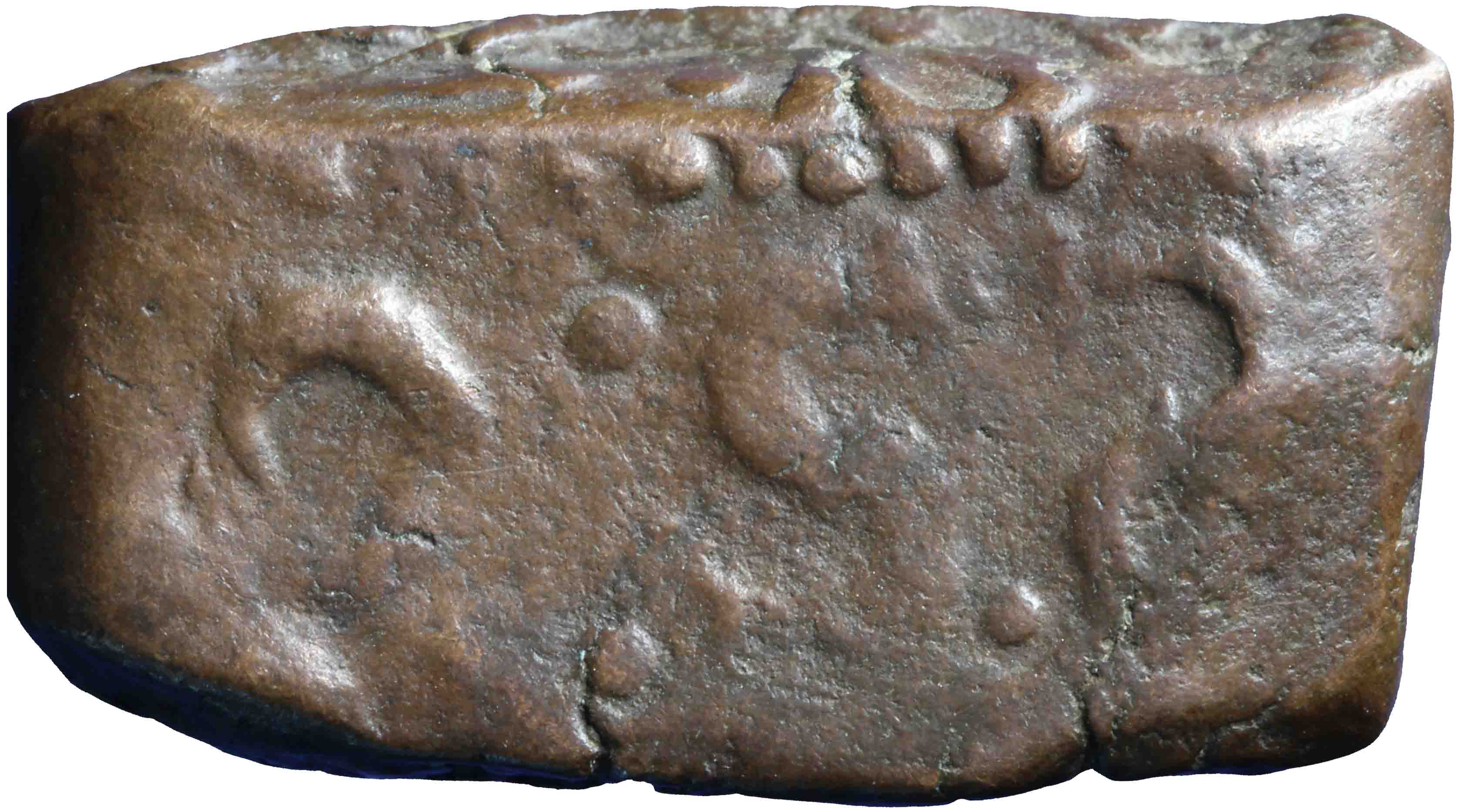 Image of the obverse. twee stuiver ; bonk. Inventory number:1995-3586