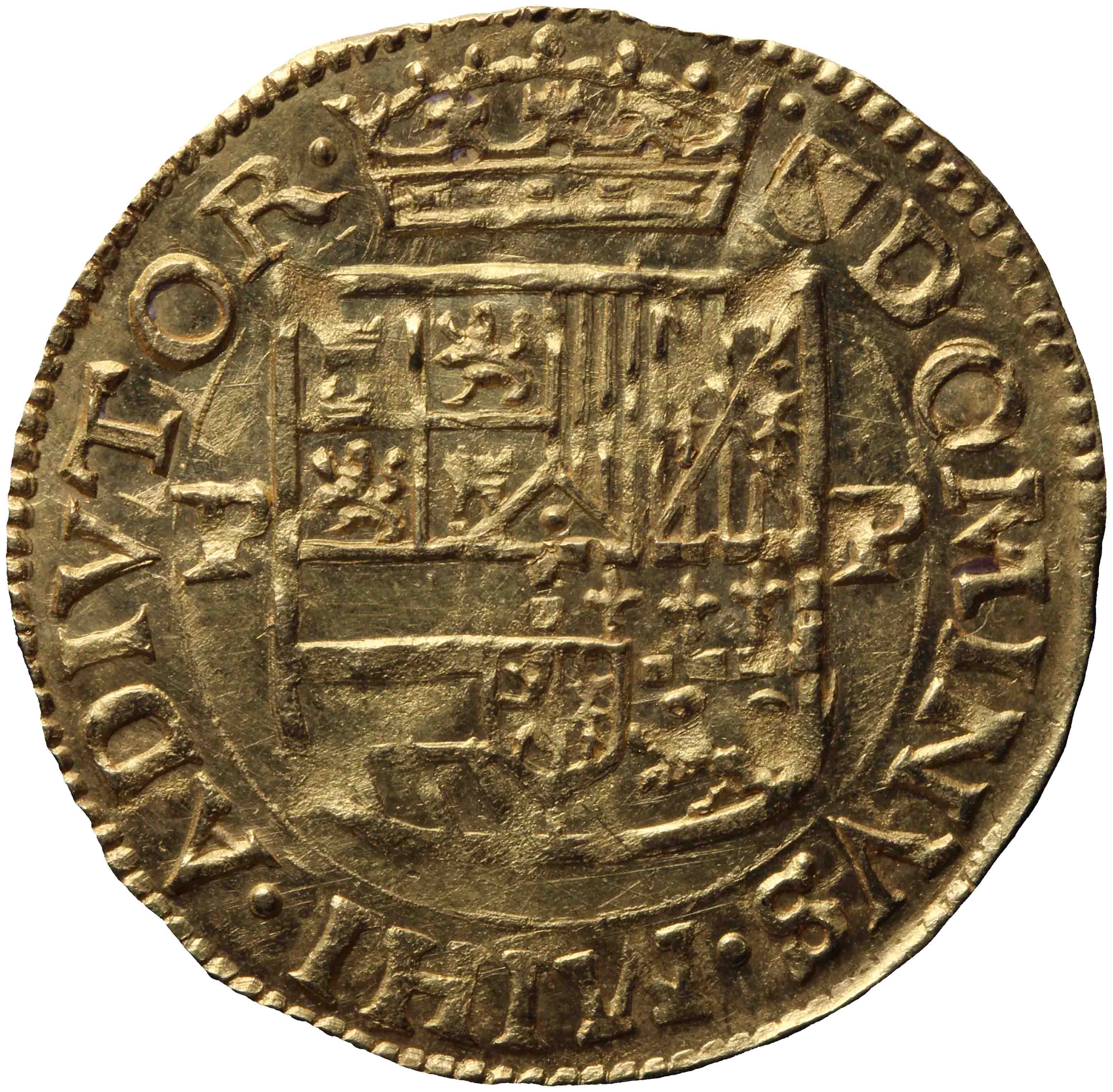Afbeelding van de voorzijde. kroon. Inventarisnummer:DNB-00366