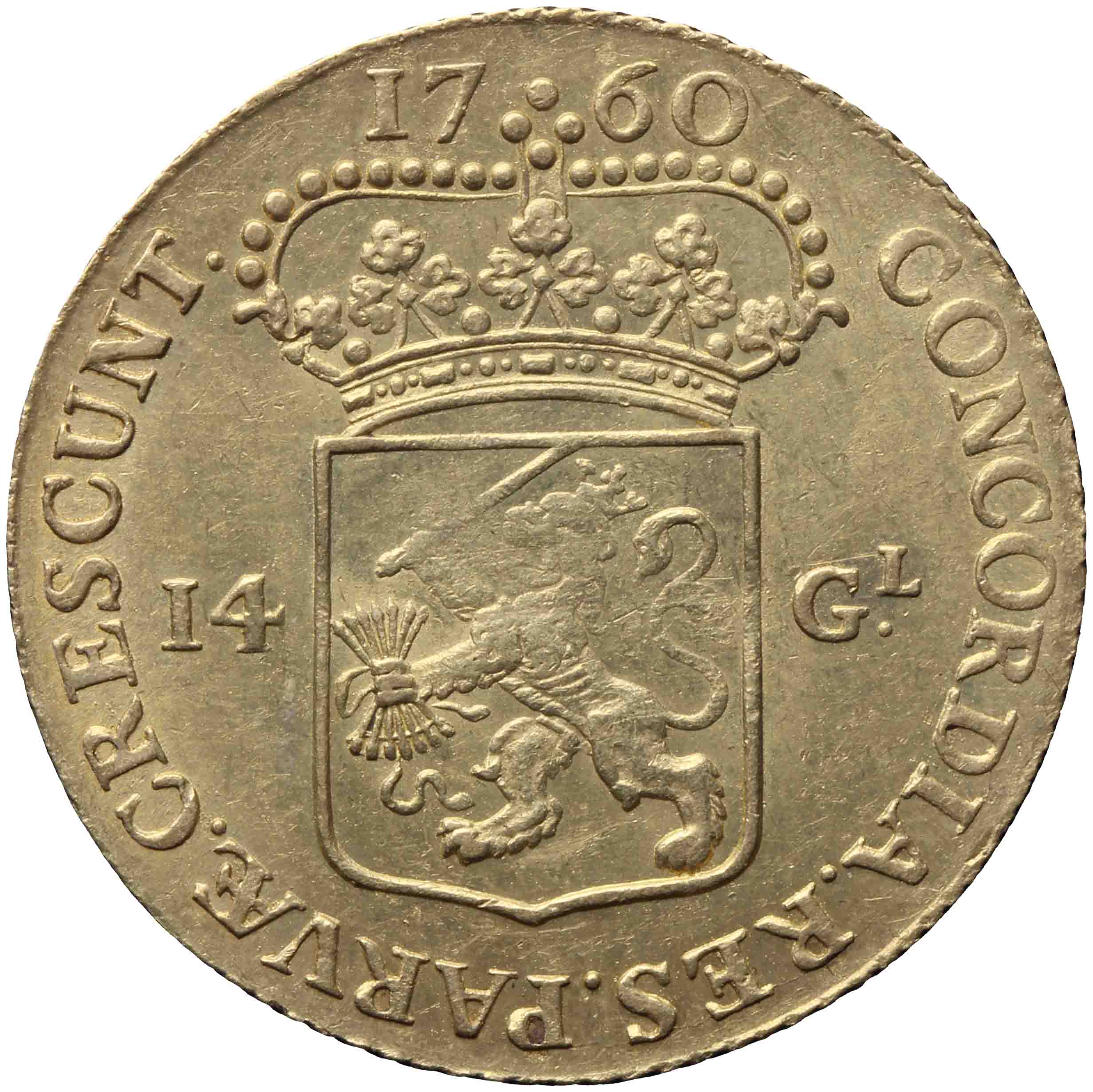 Image of the reverse. gouden rijder. Inventory number:DNB-05308