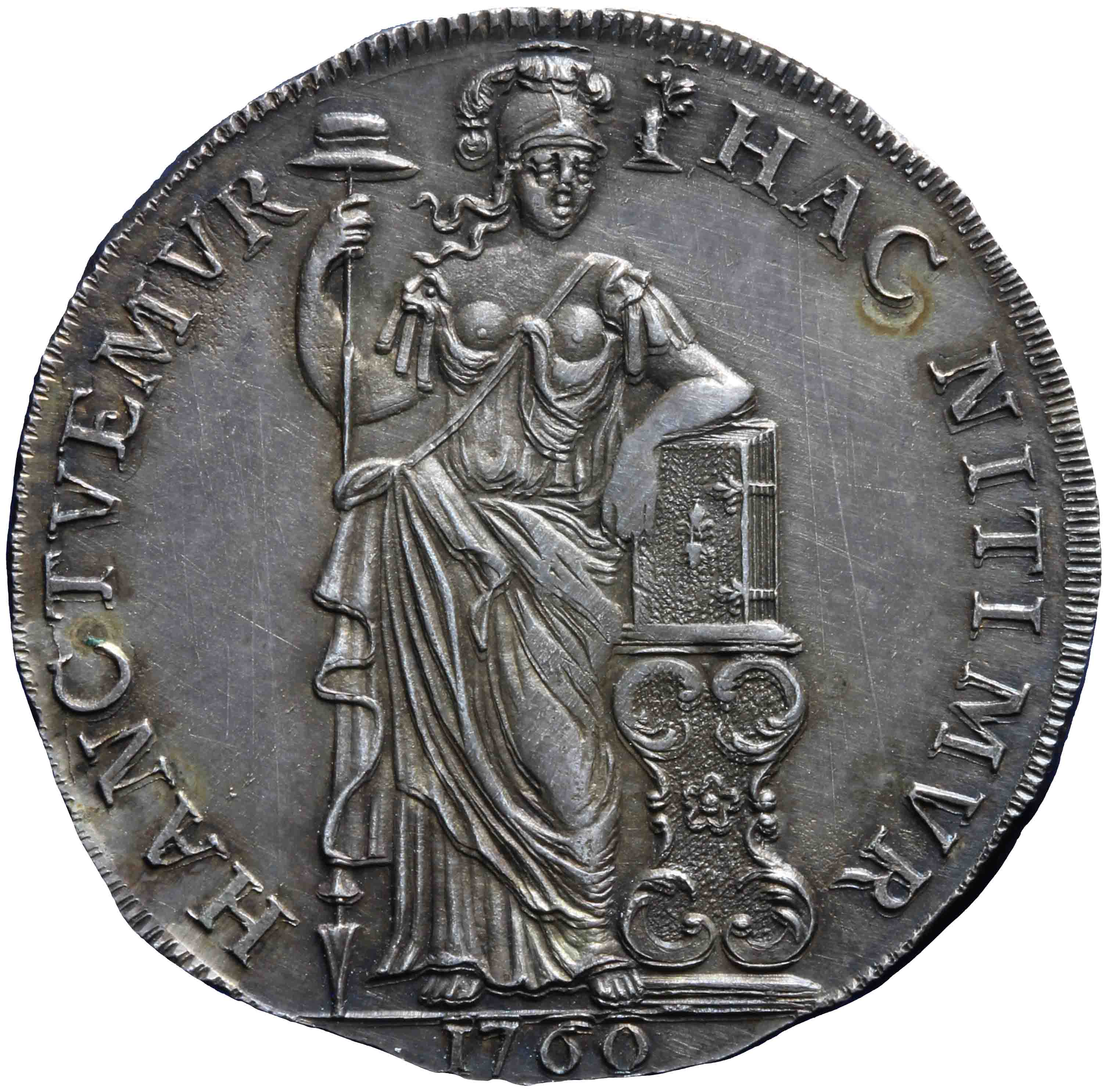 Afbeelding van de voorzijde. Generaliteitsgulden. Inventarisnummer:DNB-05441