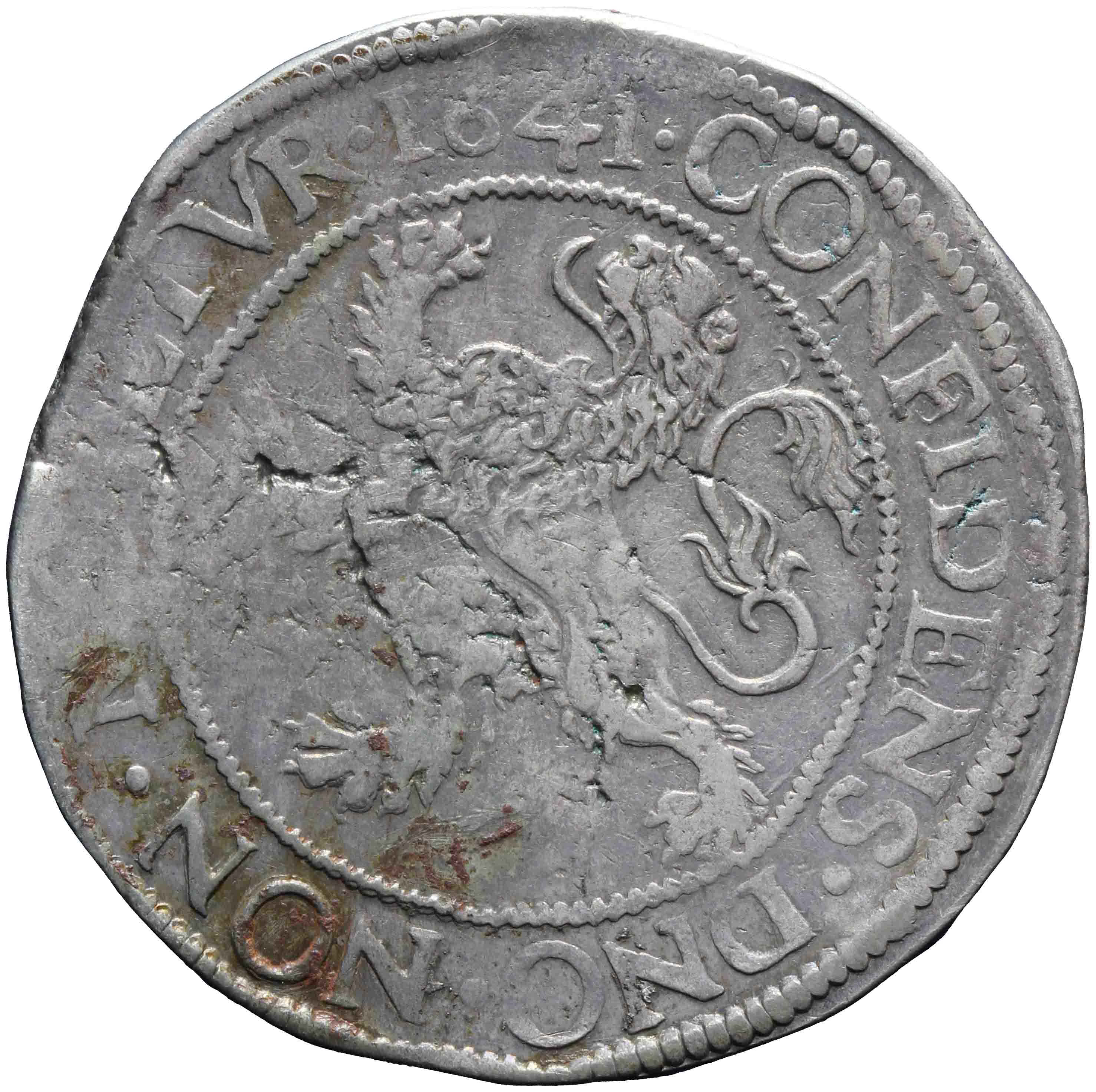 Image of the reverse. leeuwendaalder op Generaliteits muntvoet. Inventory number:DNB-05922