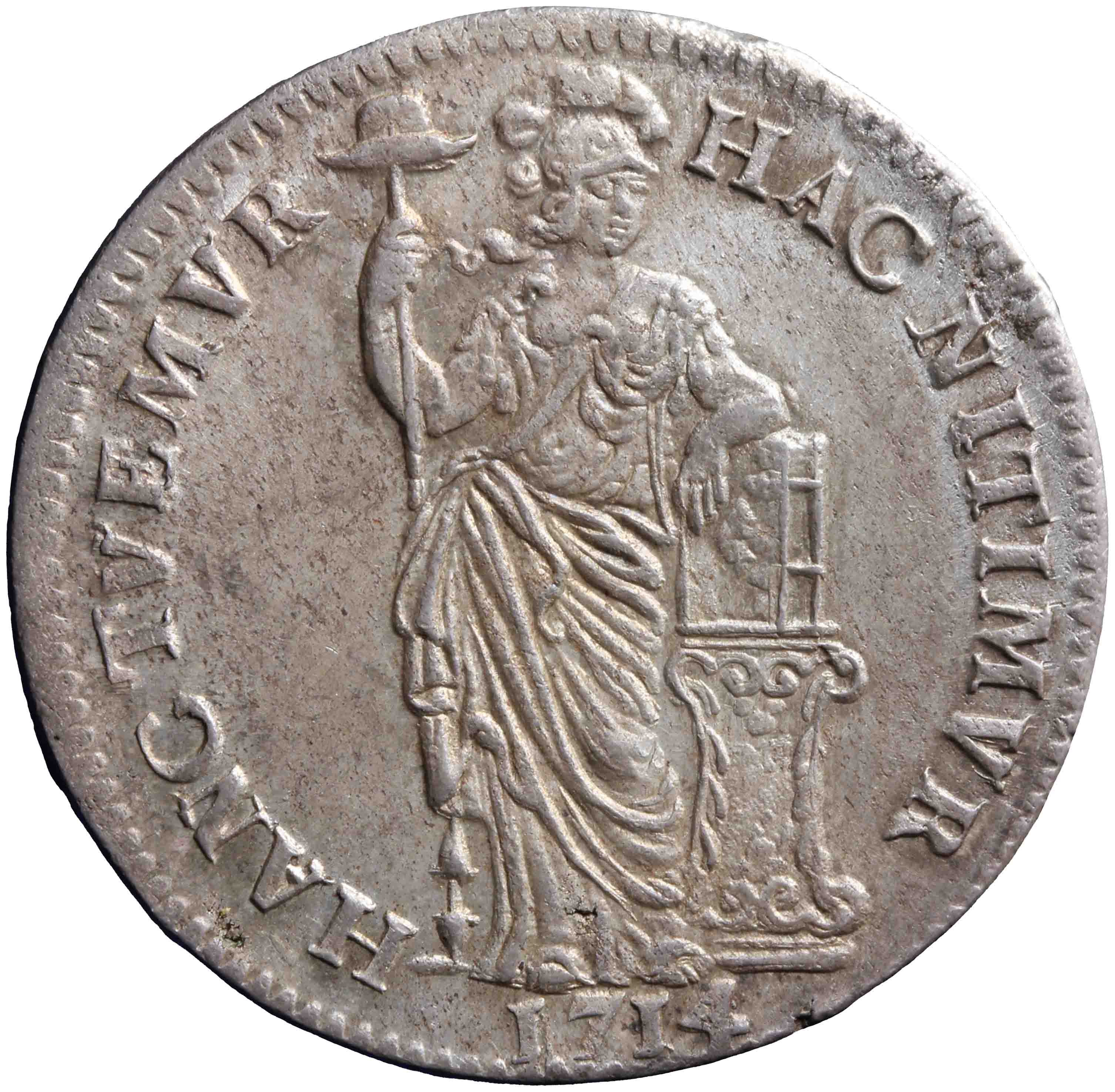 Afbeelding van de voorzijde. Generaliteits gulden. Inventarisnummer:DNB-05944
