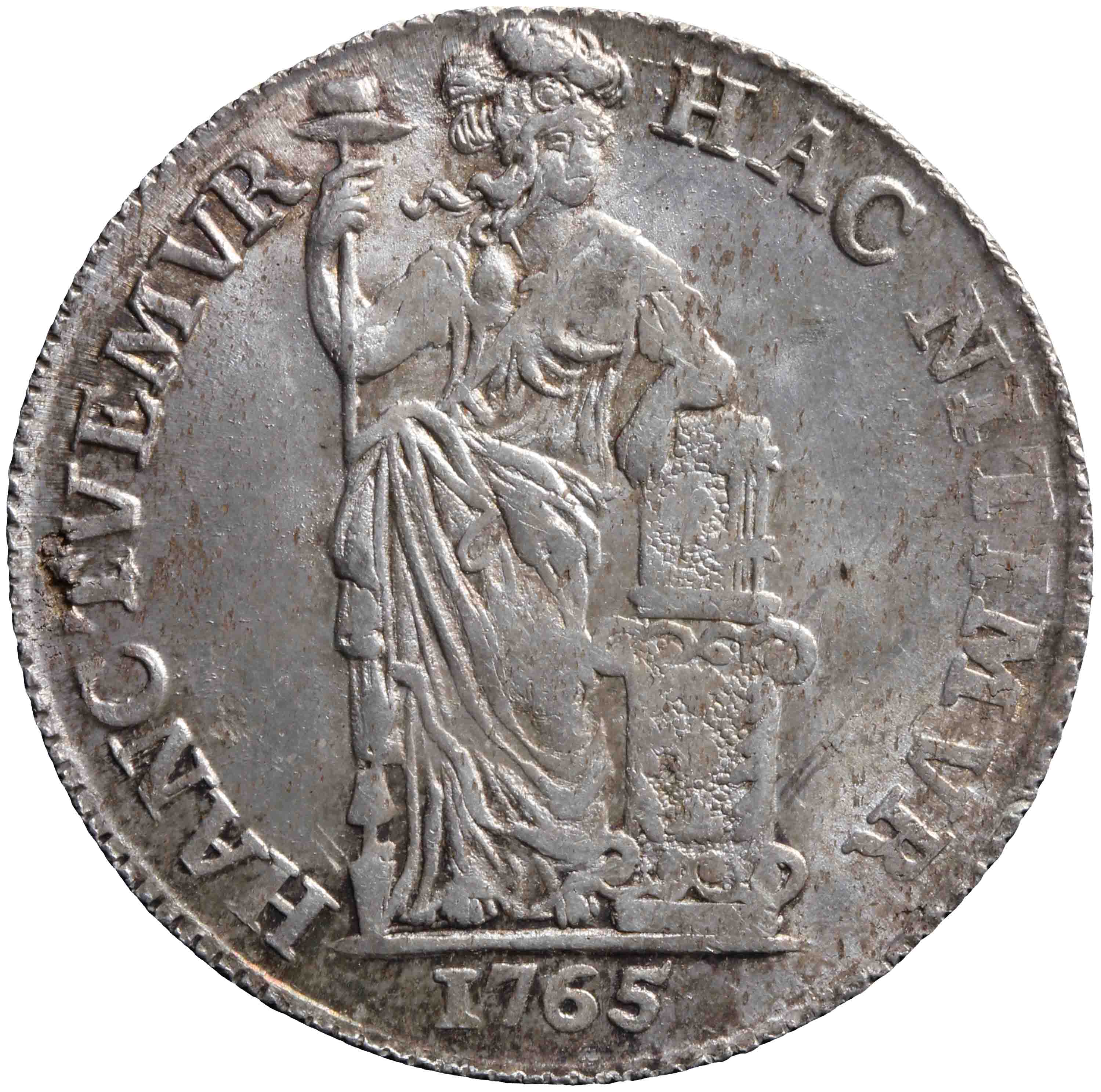 Afbeelding van de voorzijde. Generaliteits gulden. Inventarisnummer:DNB-05959