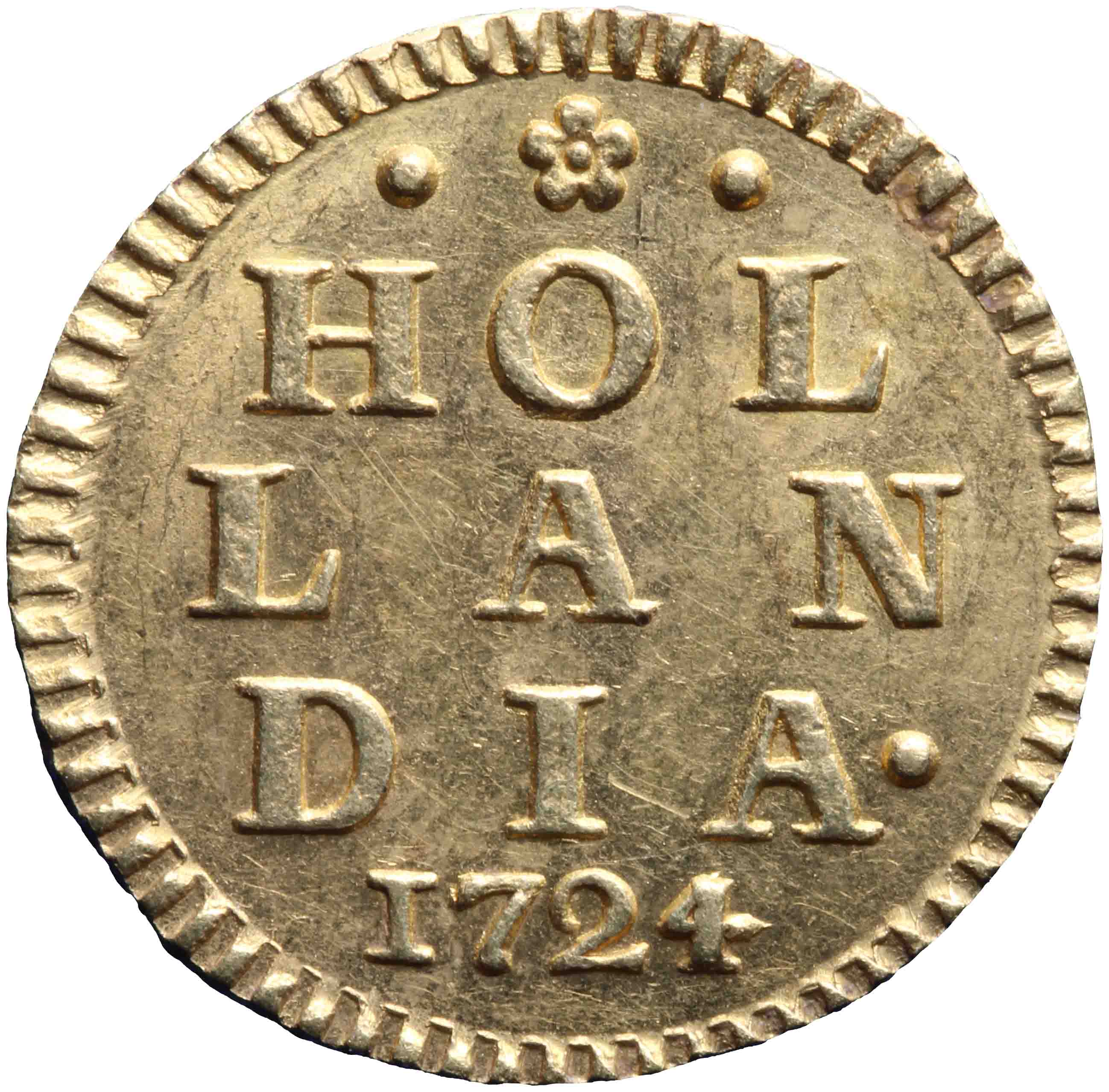 Afbeelding van de keerzijde. stuiver of wapenstuiver. Inventarisnummer:DNB-06079