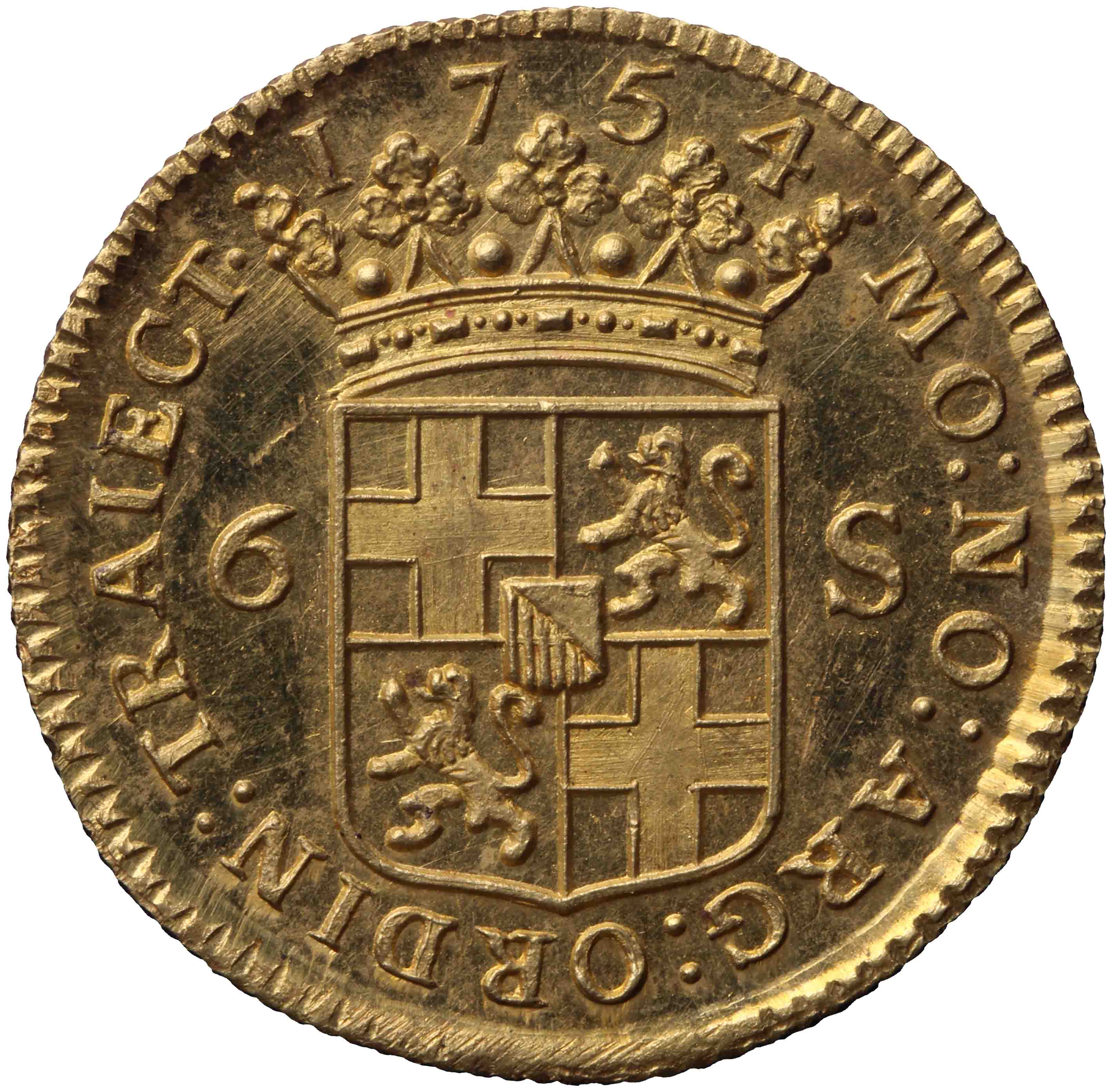 Afbeelding van de voorzijde. scheepjesschelling. Inventarisnummer:DNB-07976