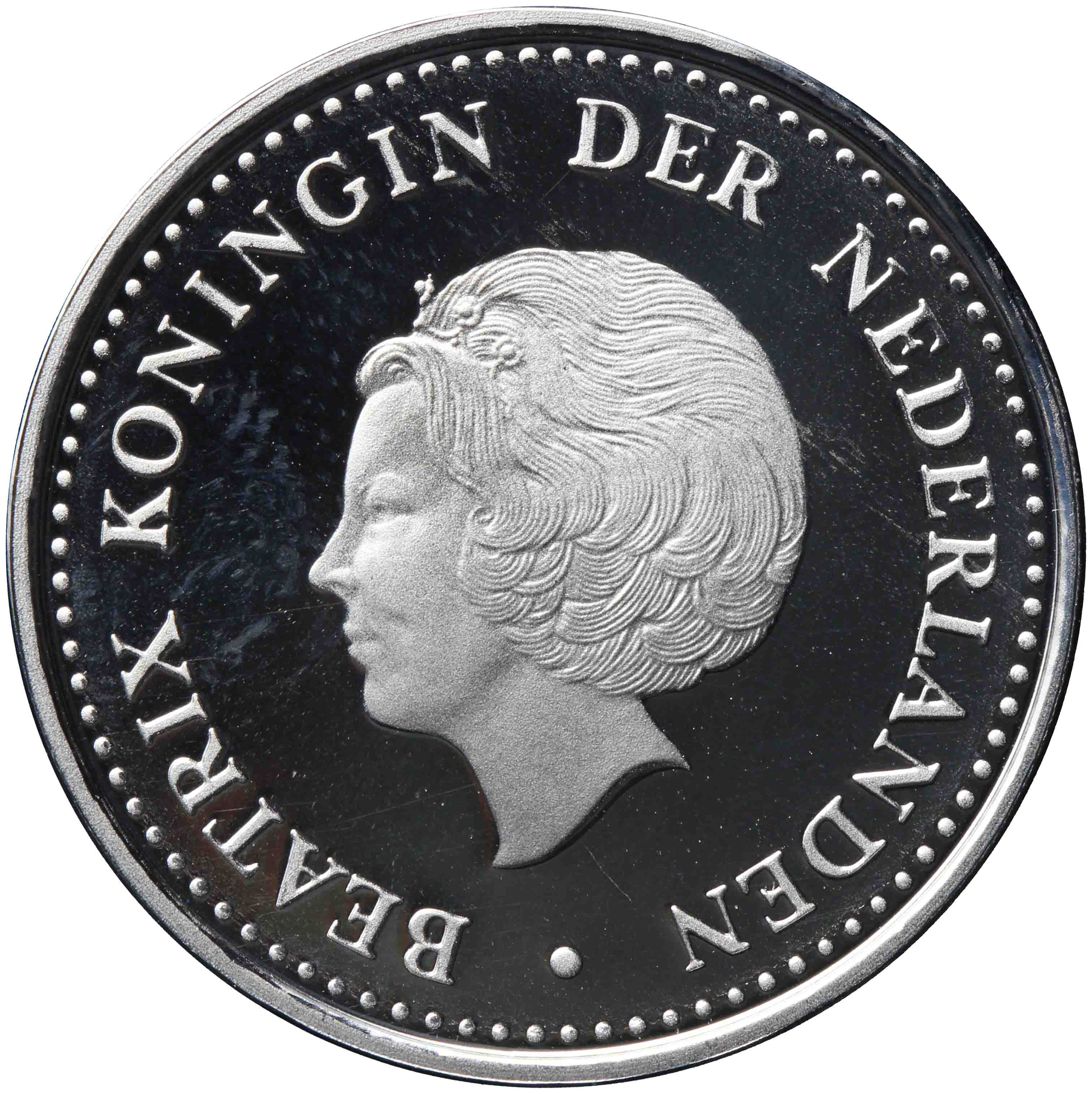 Afbeelding van de voorzijde. gulden. Inventarisnummer:DNB-33715