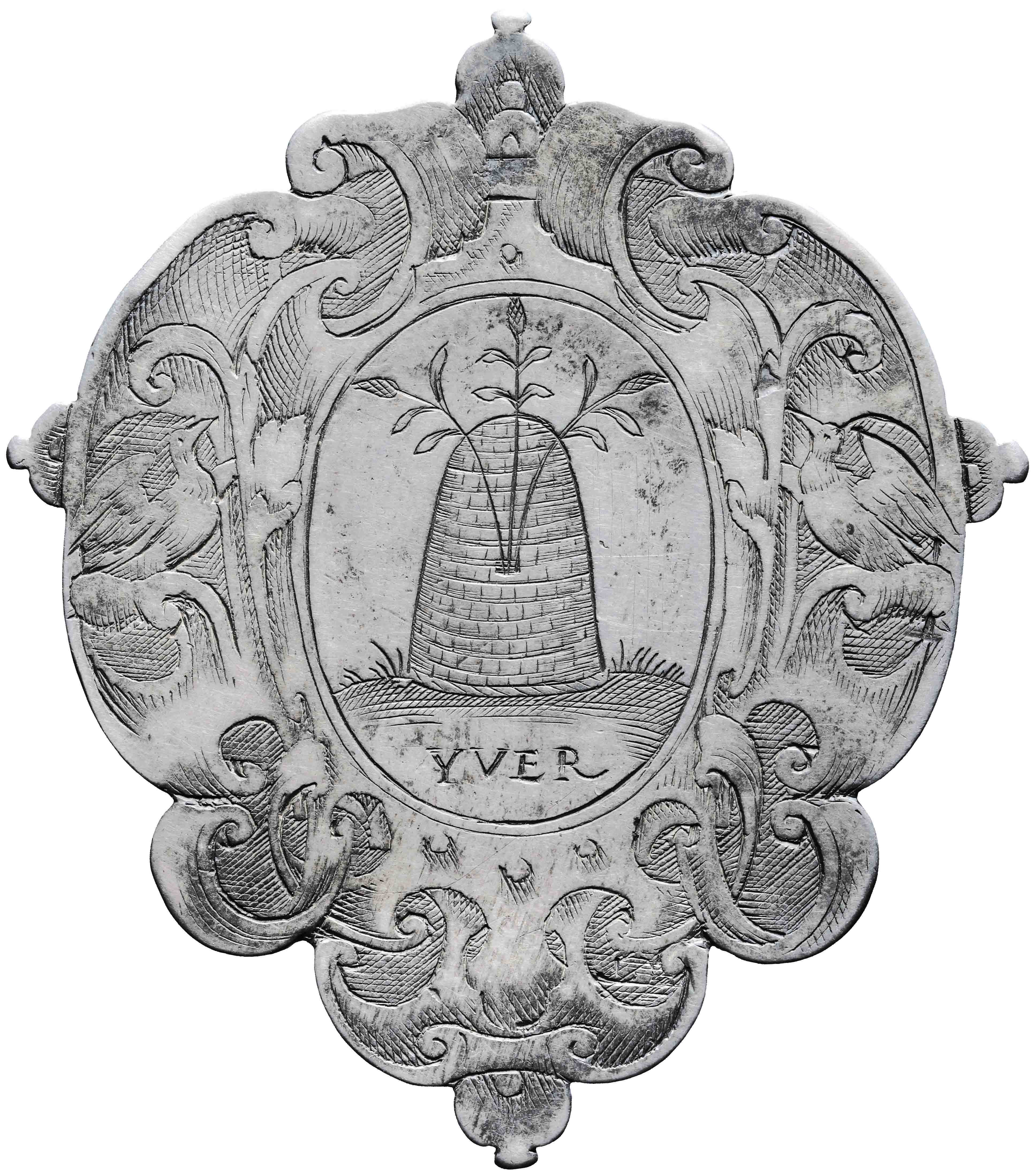 Image of the obverse. Amsterdam: toegang tot de Schouwburg, t.n.v. Jacobus de Roy. Inventory number:GP-00456