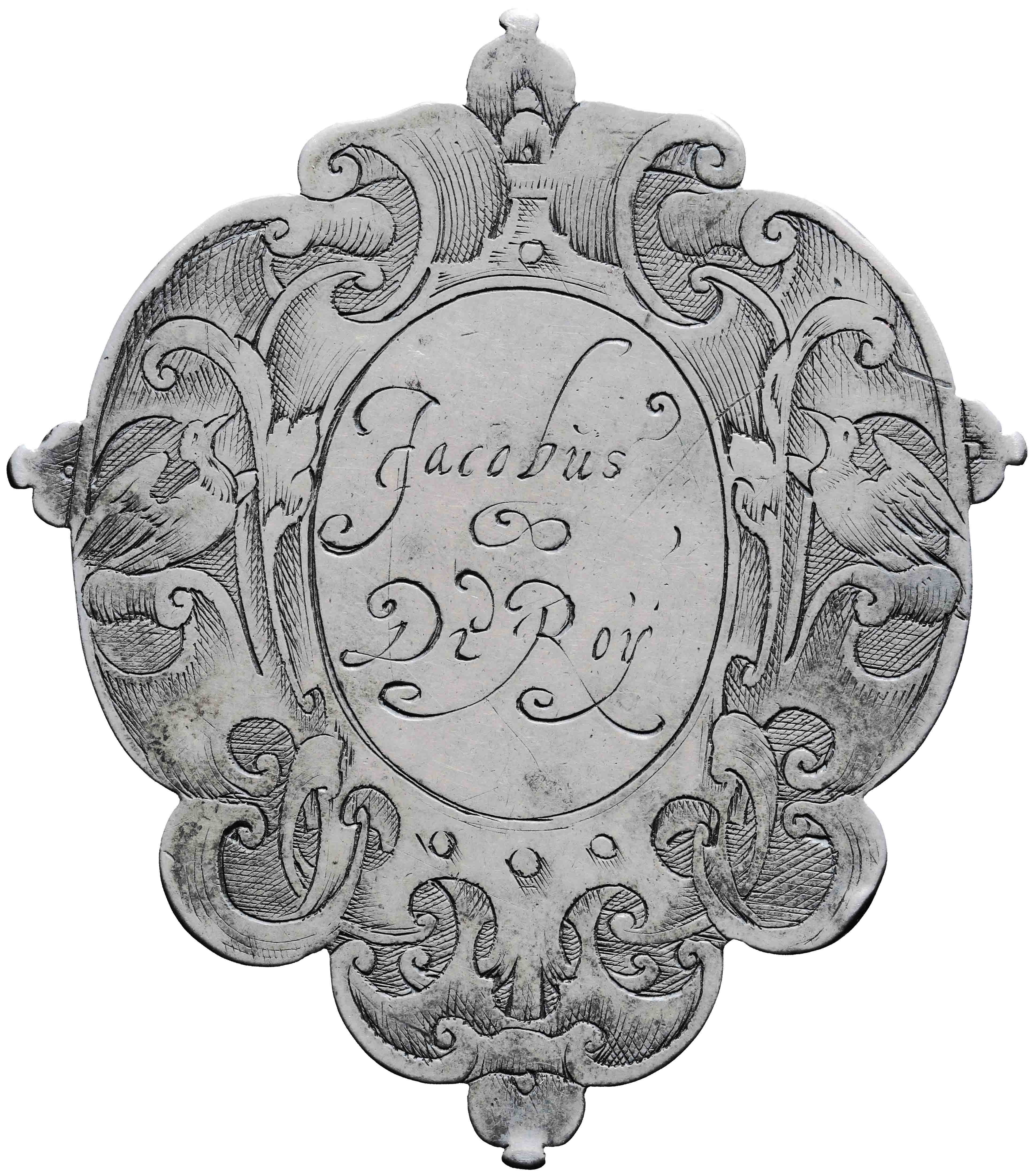 Image of the reverse. Amsterdam: toegang tot de Schouwburg, t.n.v. Jacobus de Roy. Inventory number:GP-00456