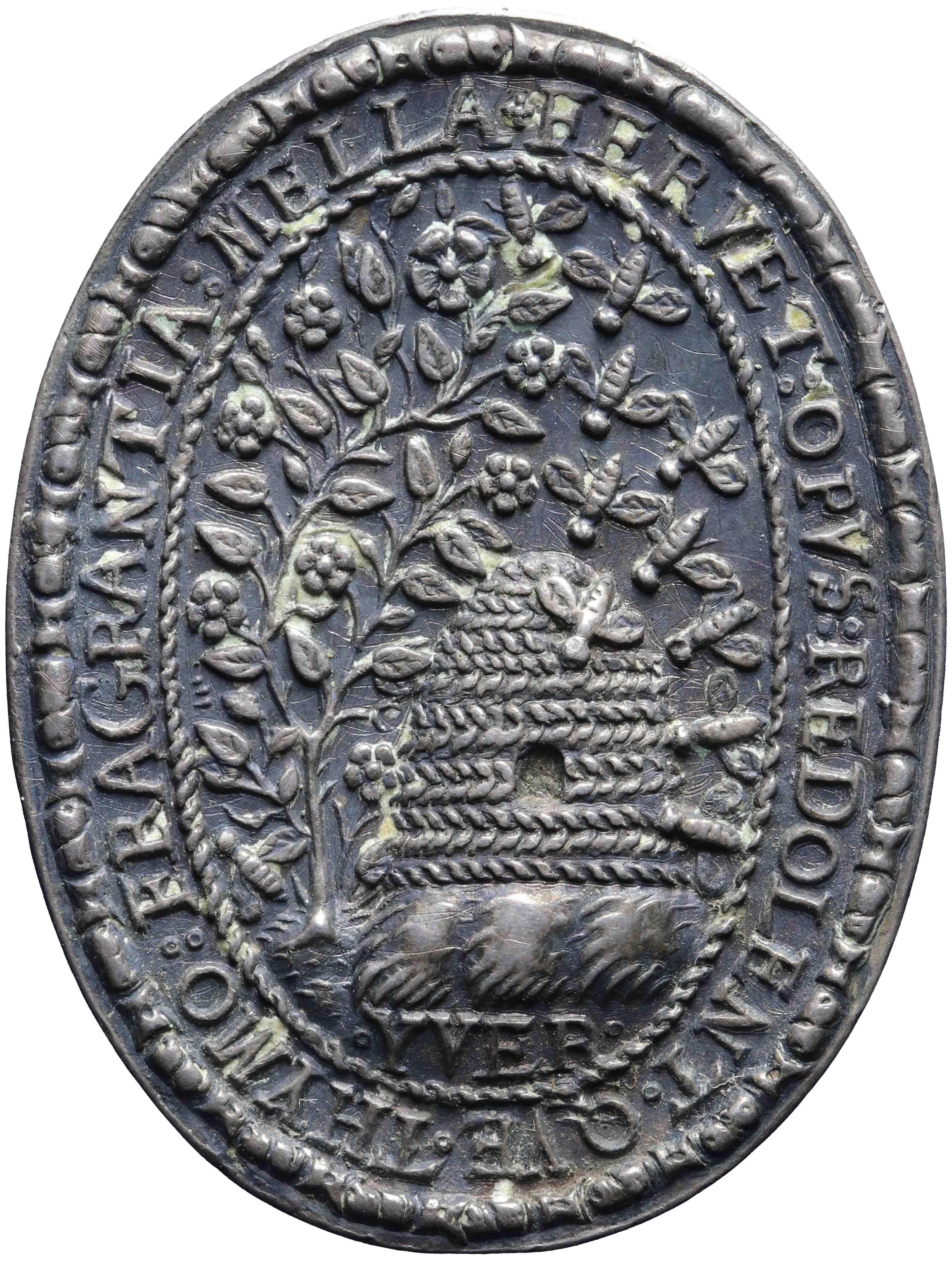 Image of the obverse. Amsterdam: toegang tot de Schouwburg, t.n.v. Tymen Jacopsz. Hinlopen. Inventory number:GP-00459