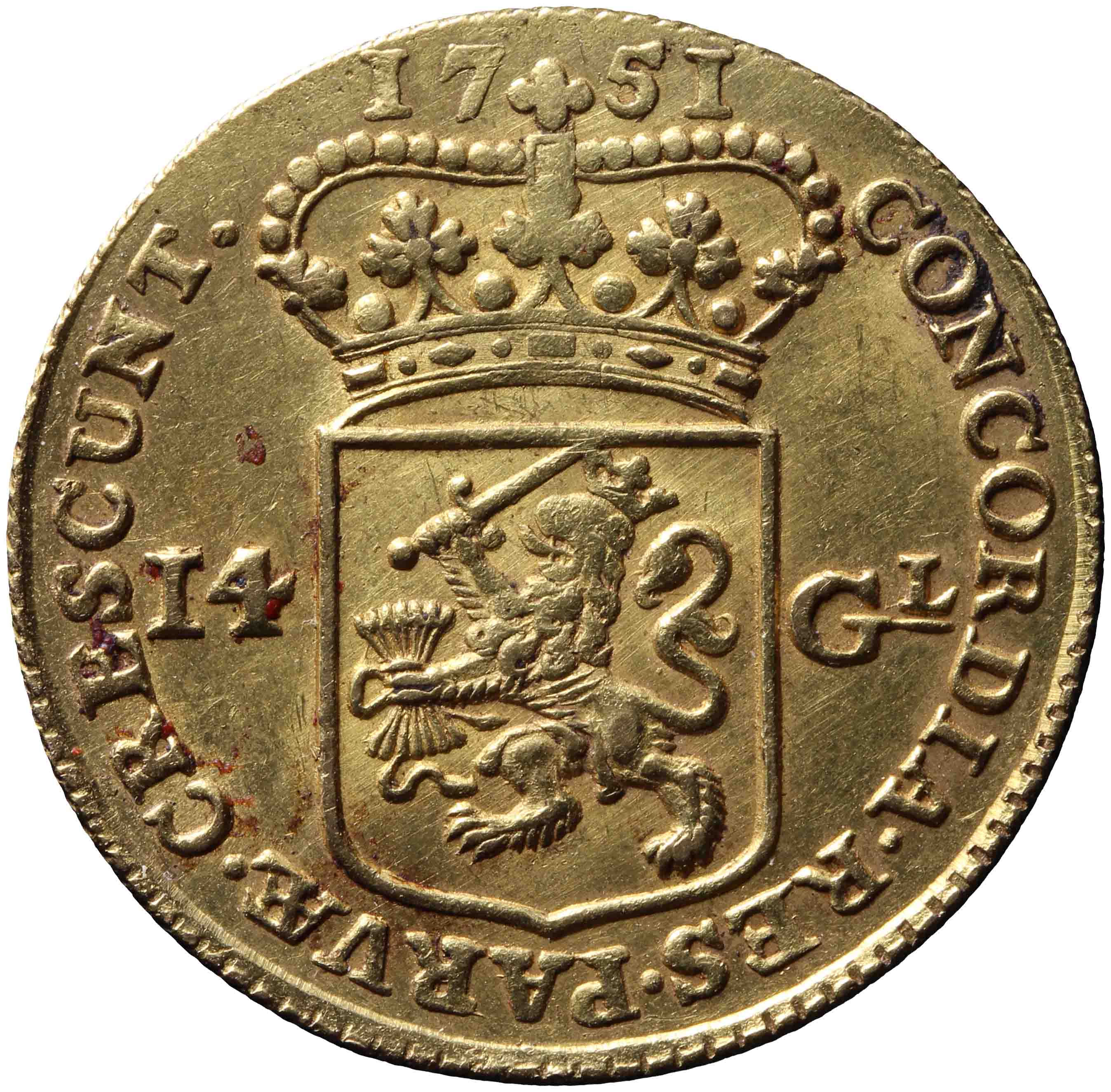Afbeelding van de keerzijde. gouden rijder. Inventarisnummer:HNM-01516