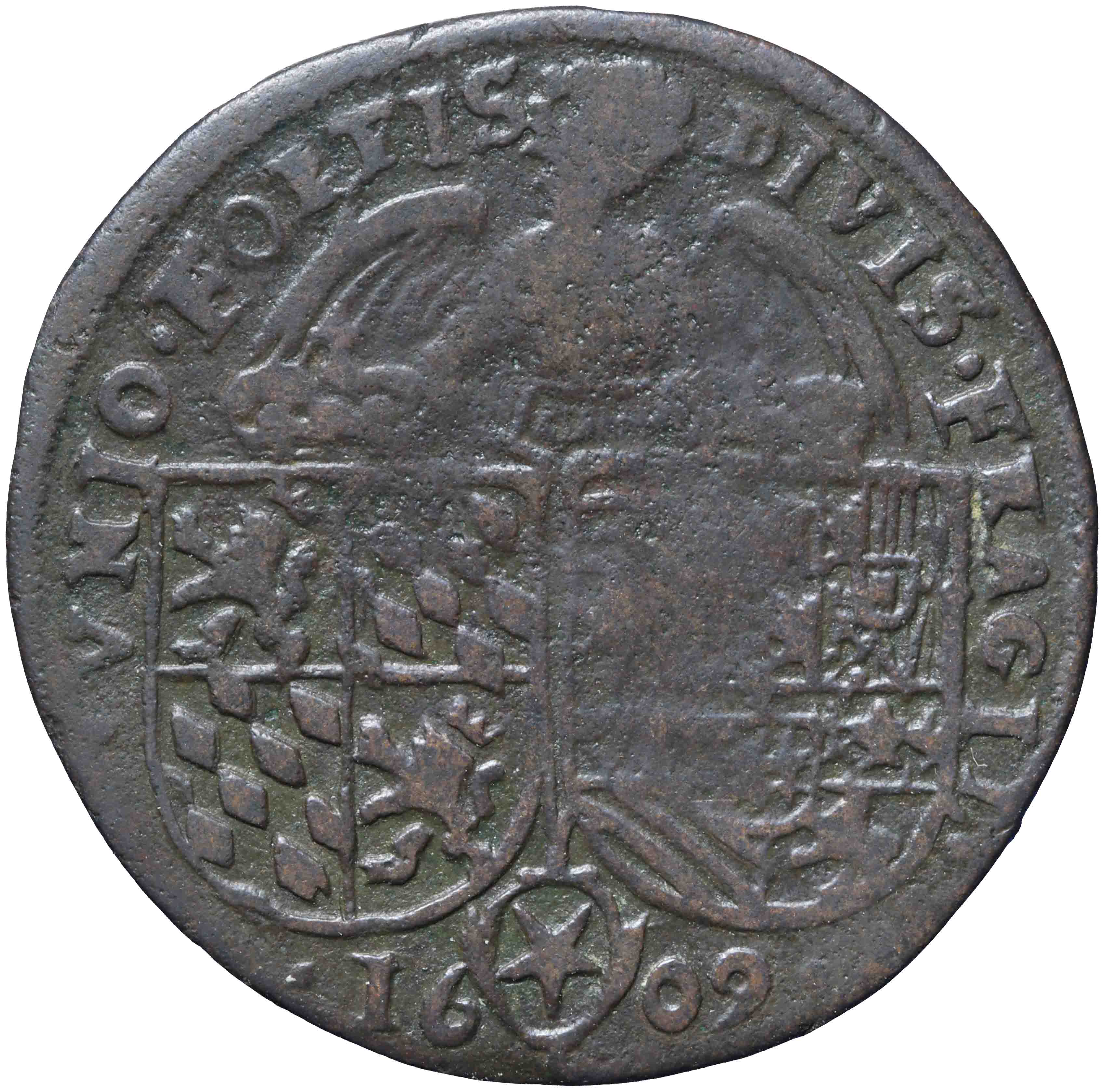 Image of the obverse. rekenpenning. Inventory number:HNM-10796