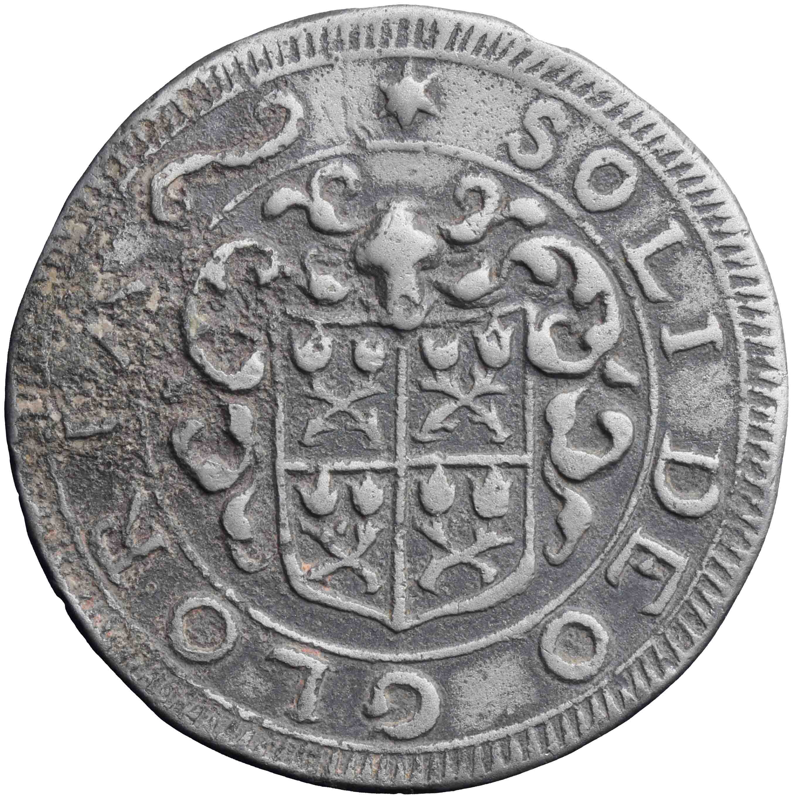 Image of the reverse. Jachtpenning van de familie Van Asch van Wijck, 1640 ?. Inventory number:HNM-11044