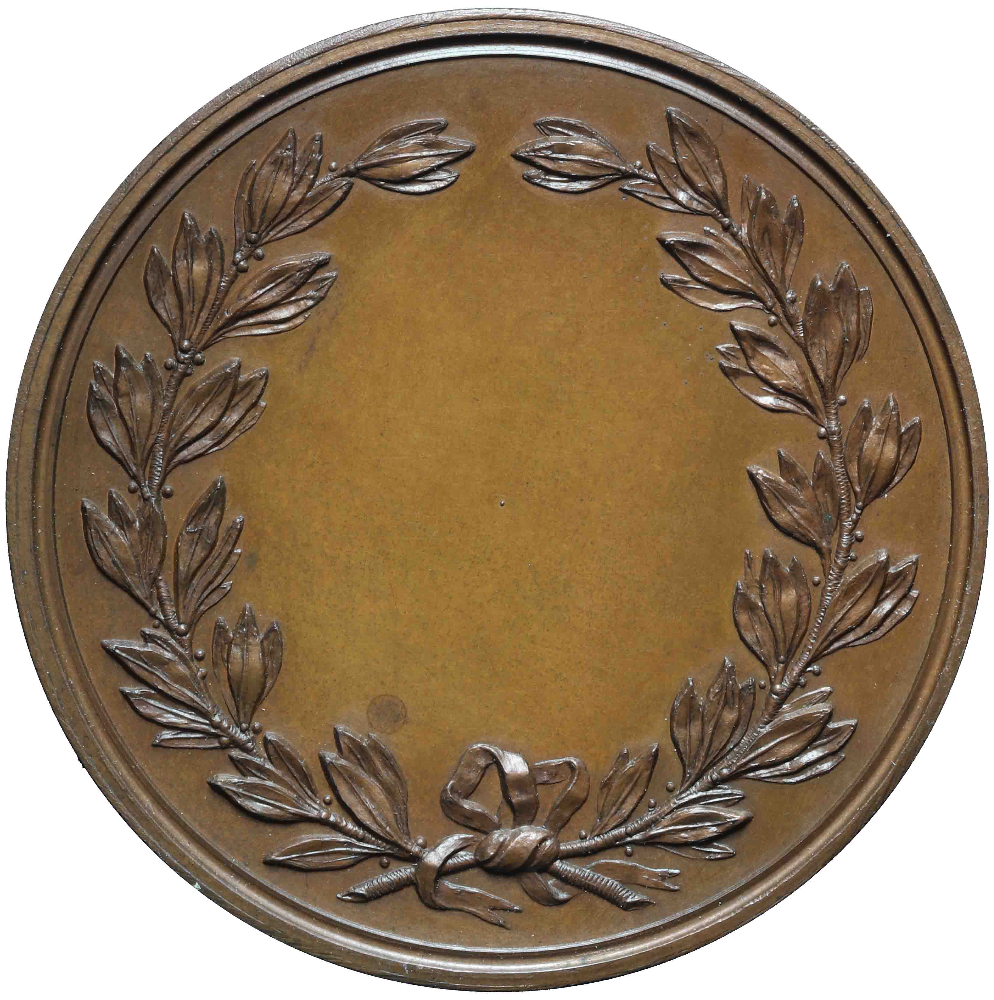 Image of the reverse. Academie van Beeldende kunst te 's Gravenhage. Inventory number:HNM-13601