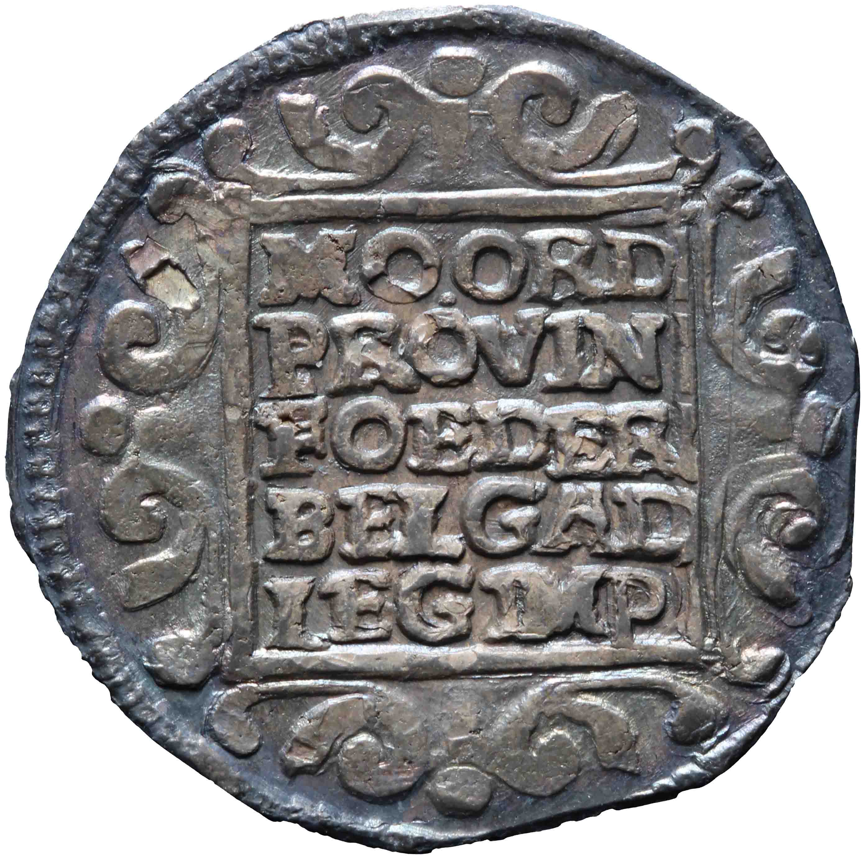Afbeelding van de keerzijde. dukaat. Inventarisnummer:HNM-27842