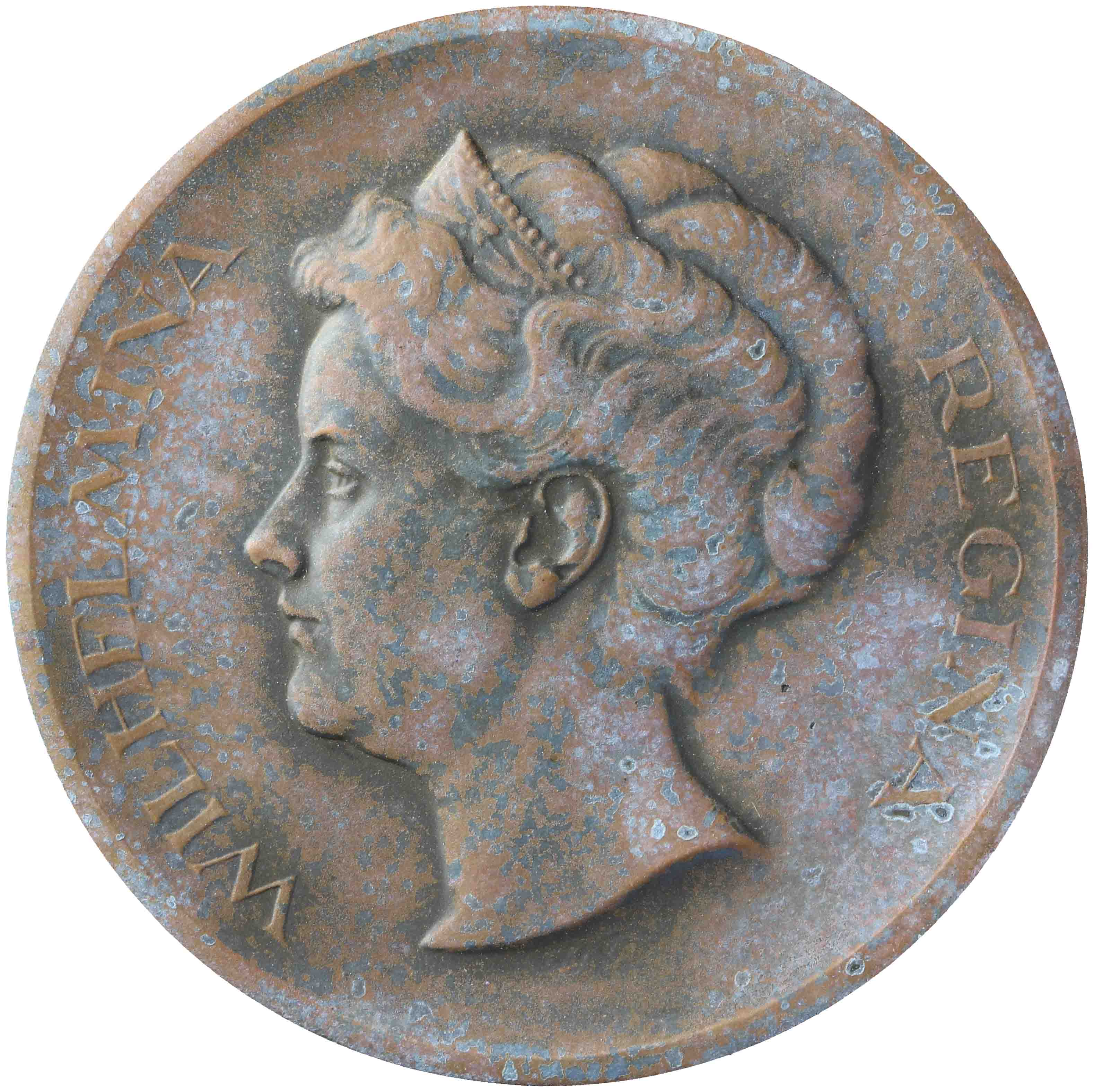 Image of the obverse. blijvende herinnering N.J.V. Mars. Inventory number:HNM-47032