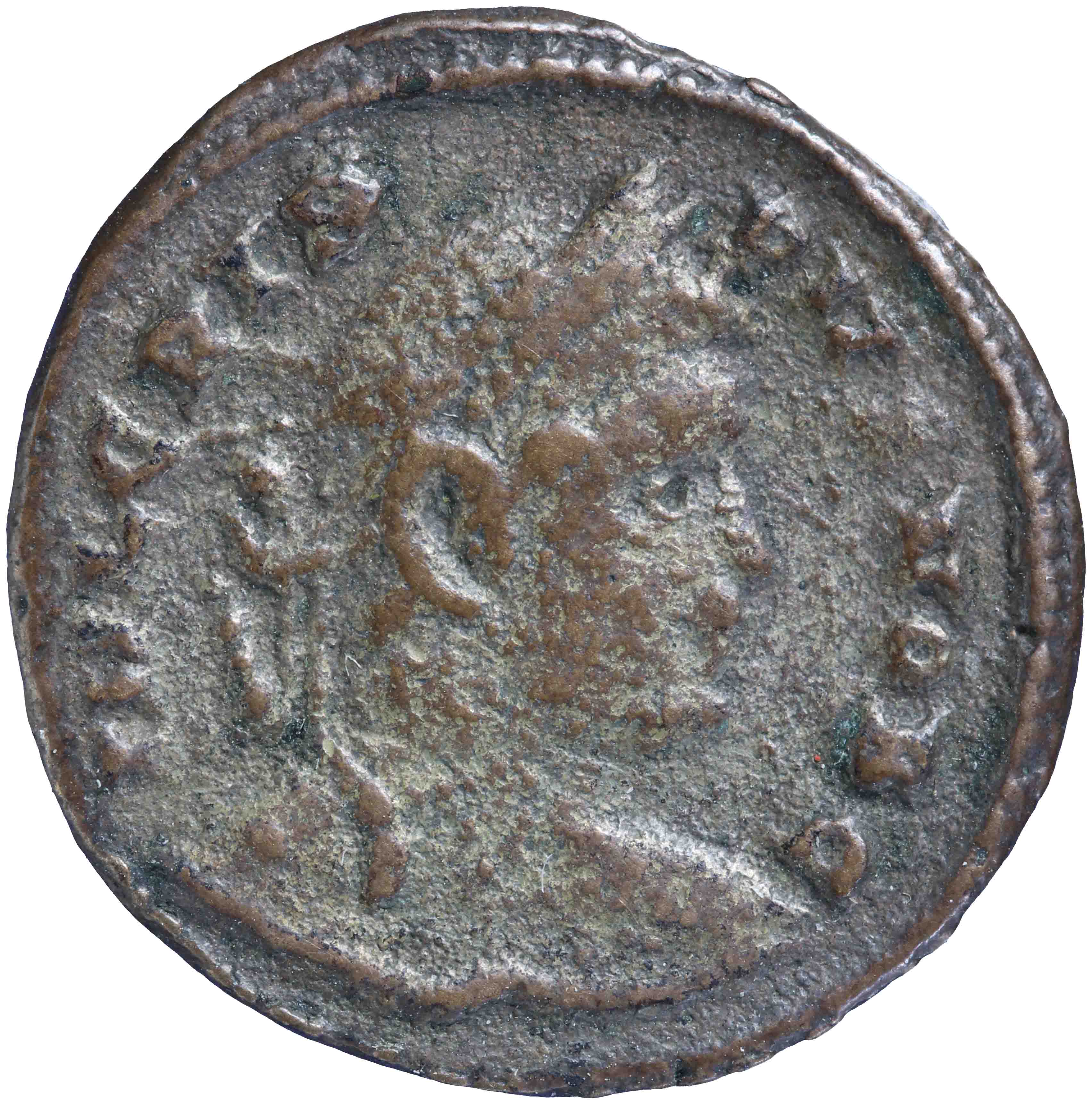 Image of the obverse. nummus. Inventory number:KAW-03336