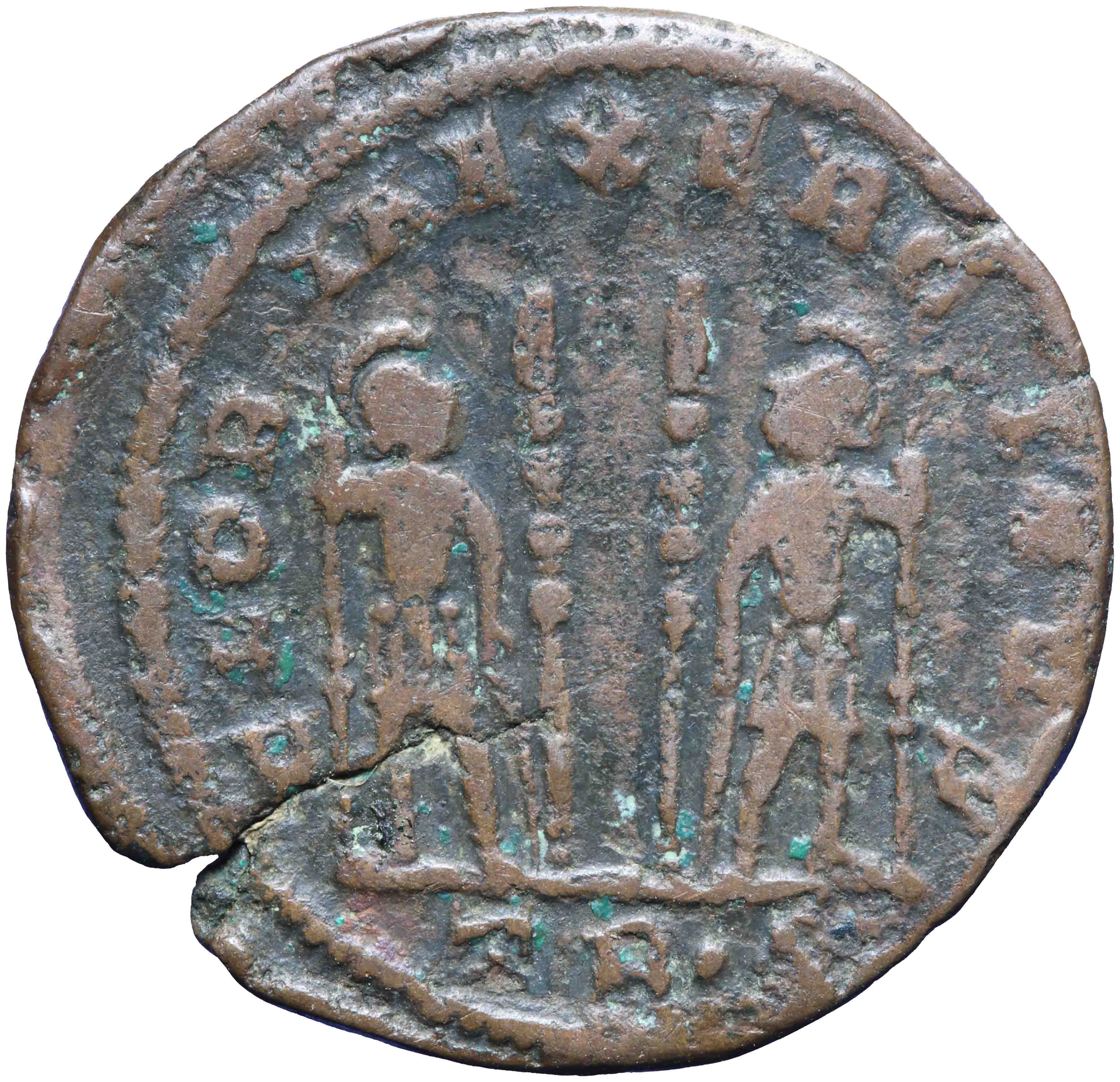 Image of the reverse. nummus. Inventory number:KAW-03389