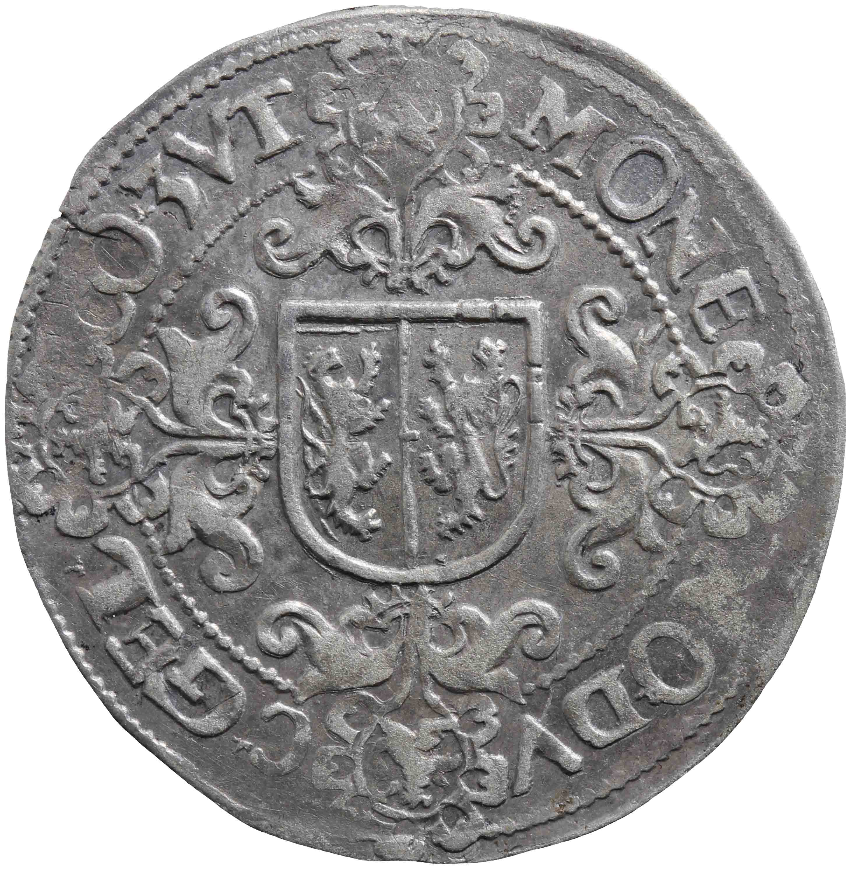 Afbeelding van de keerzijde. halve snaphaanschelling. Inventarisnummer:NM-00769
