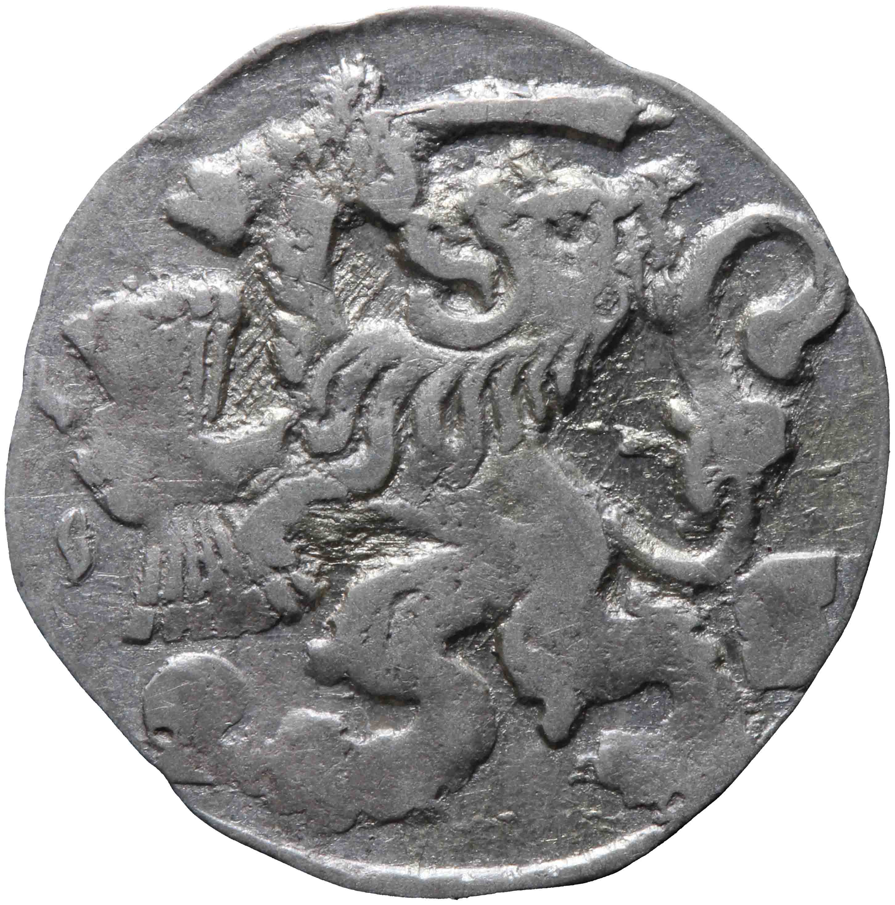 Afbeelding van de voorzijde. dubbele stuiver. Inventarisnummer:NM-01085