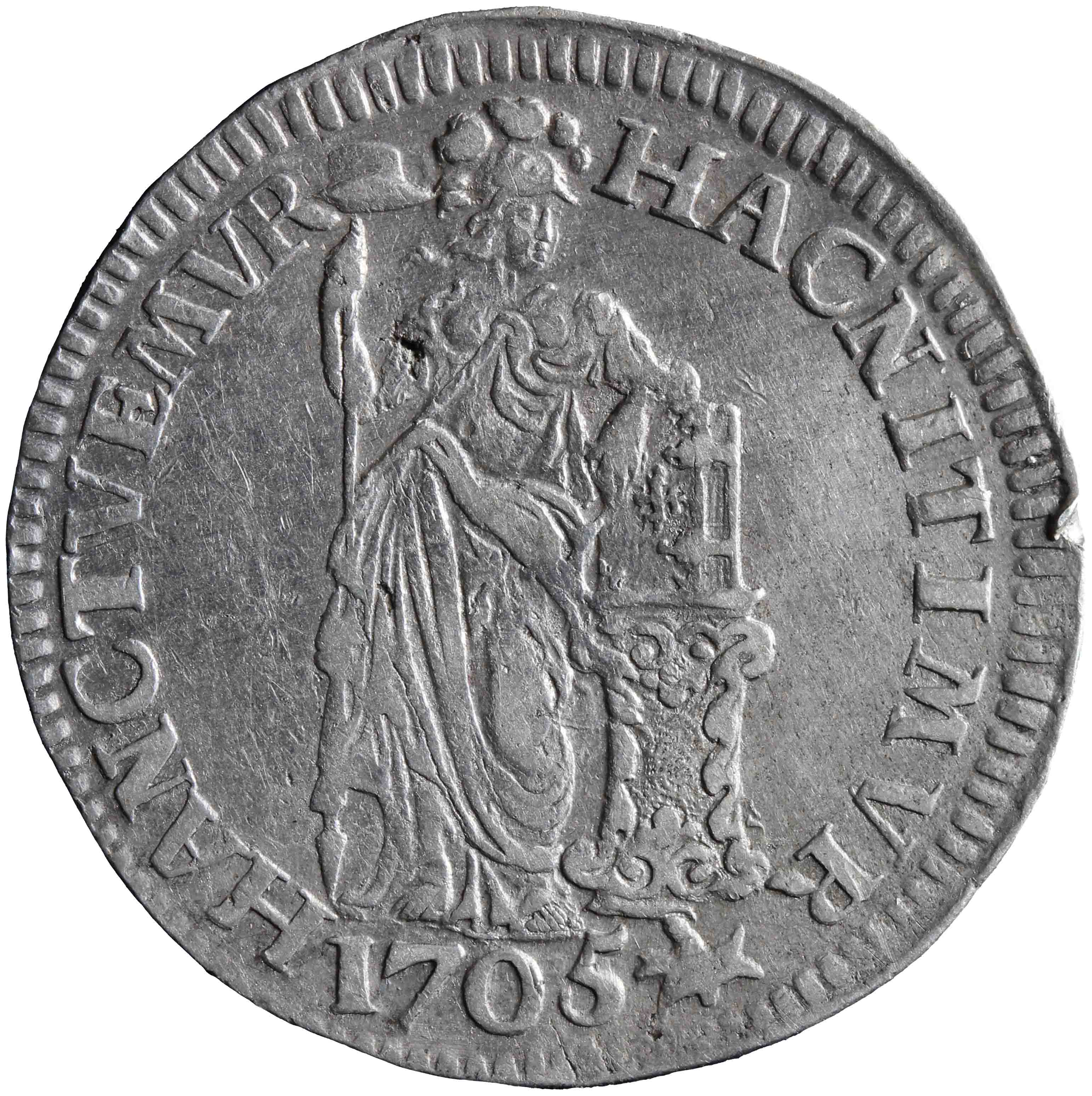 Afbeelding van de voorzijde. Generaliteitsgulden. Inventarisnummer:NM-01147