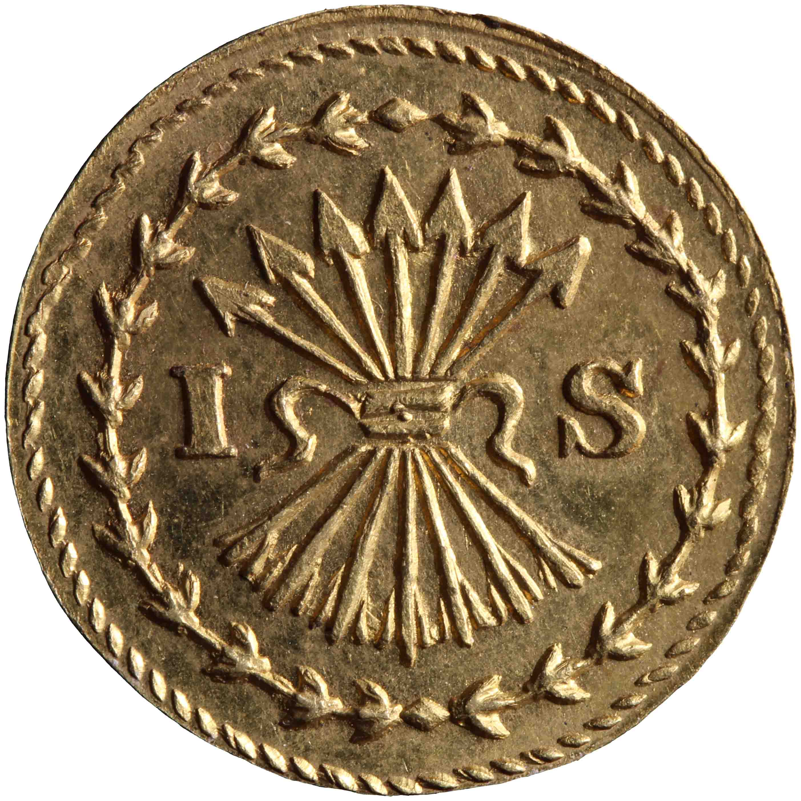 Afbeelding van de voorzijde. stuiver. Inventarisnummer:NM-01239