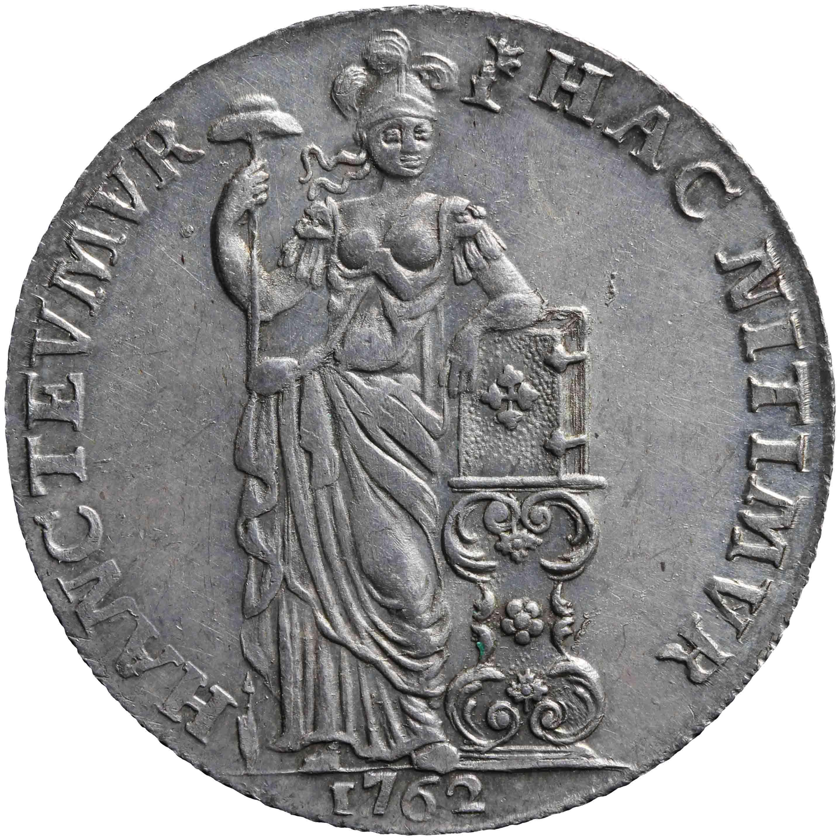Afbeelding van de voorzijde. Generaliteitsgulden. Inventarisnummer:NM-01298