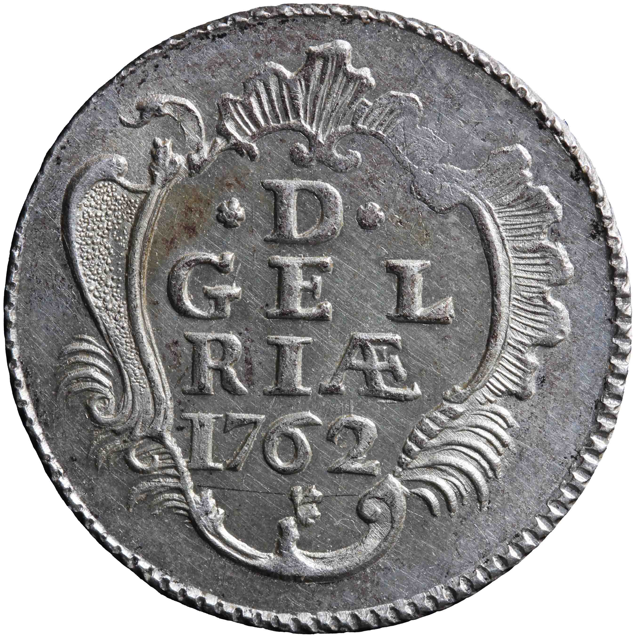 Afbeelding van de keerzijde. duit. Inventarisnummer:NM-01301