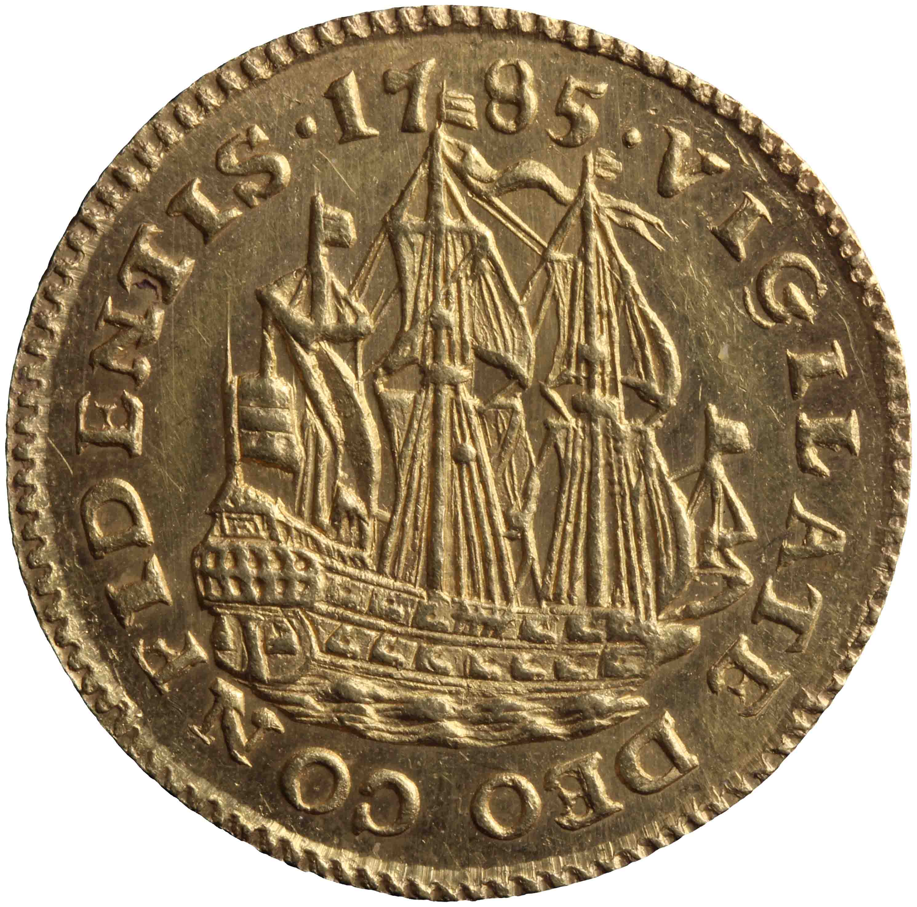 Afbeelding van de keerzijde. scheepjesschelling. Inventarisnummer:NM-01339