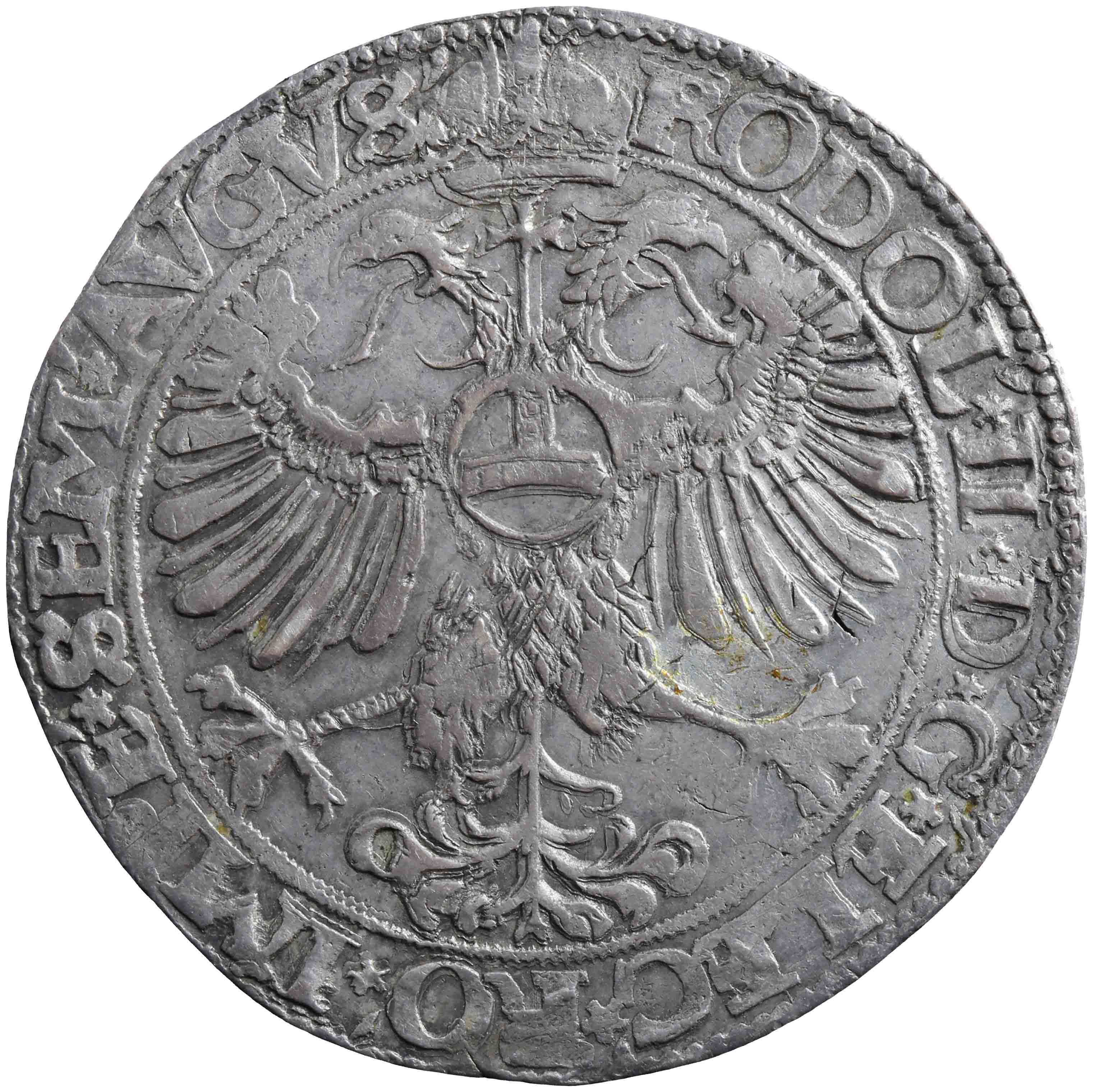 Afbeelding van de keerzijde. arendrijksdaalder. Inventarisnummer:NM-01671